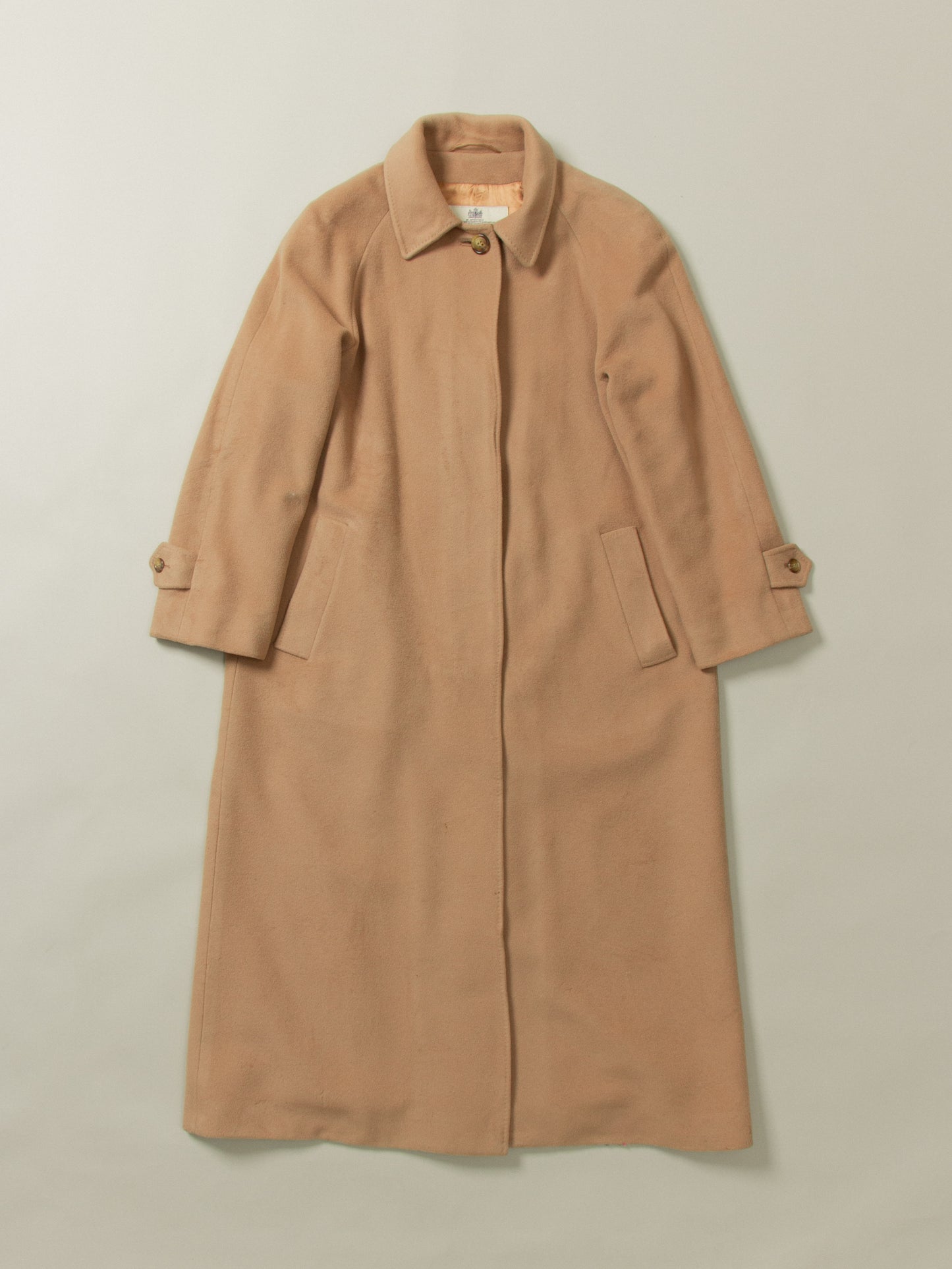 Vtg 1980s Aquascutum Raglan Coat - Made in England (Women's M)
