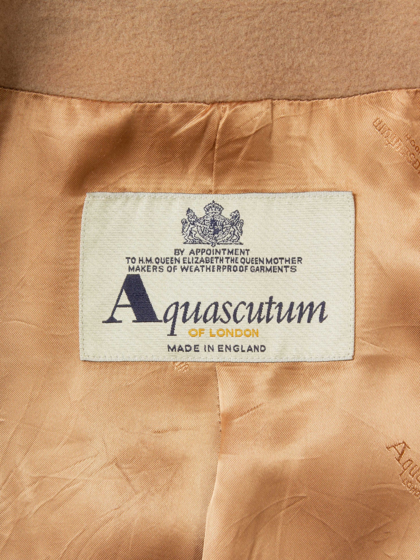 Vtg 1980s Aquascutum Raglan Coat - Made in England (Women's M)