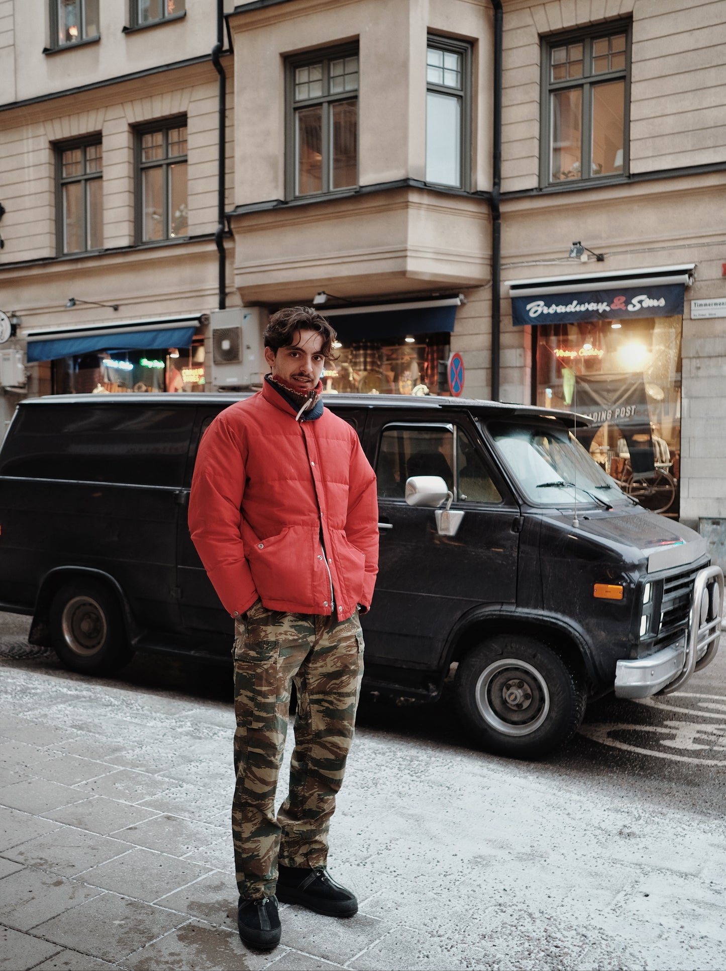 Greek Army Lizard Camo Cargos