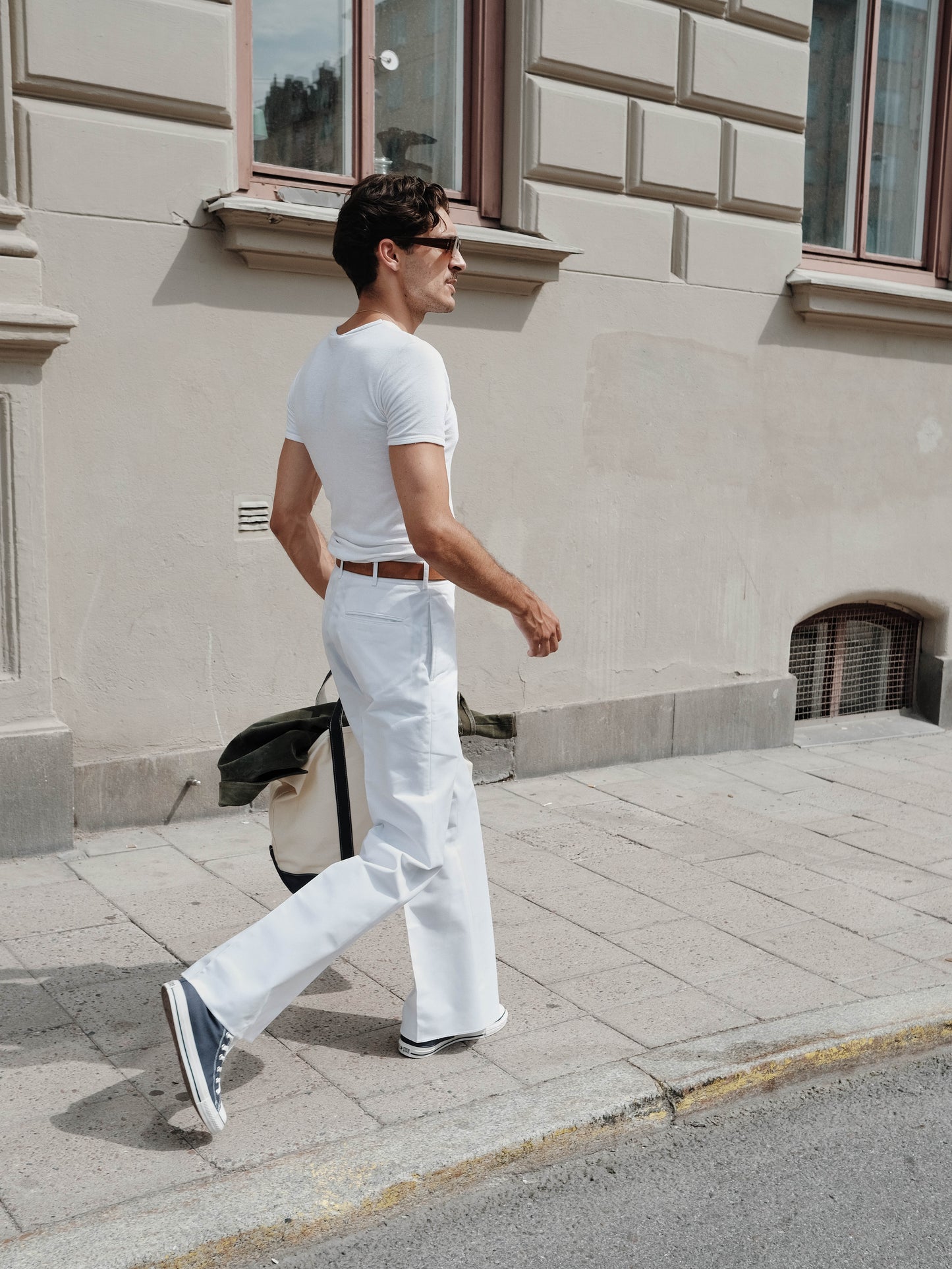 Deadstock 1990s US Army White Dress Trousers