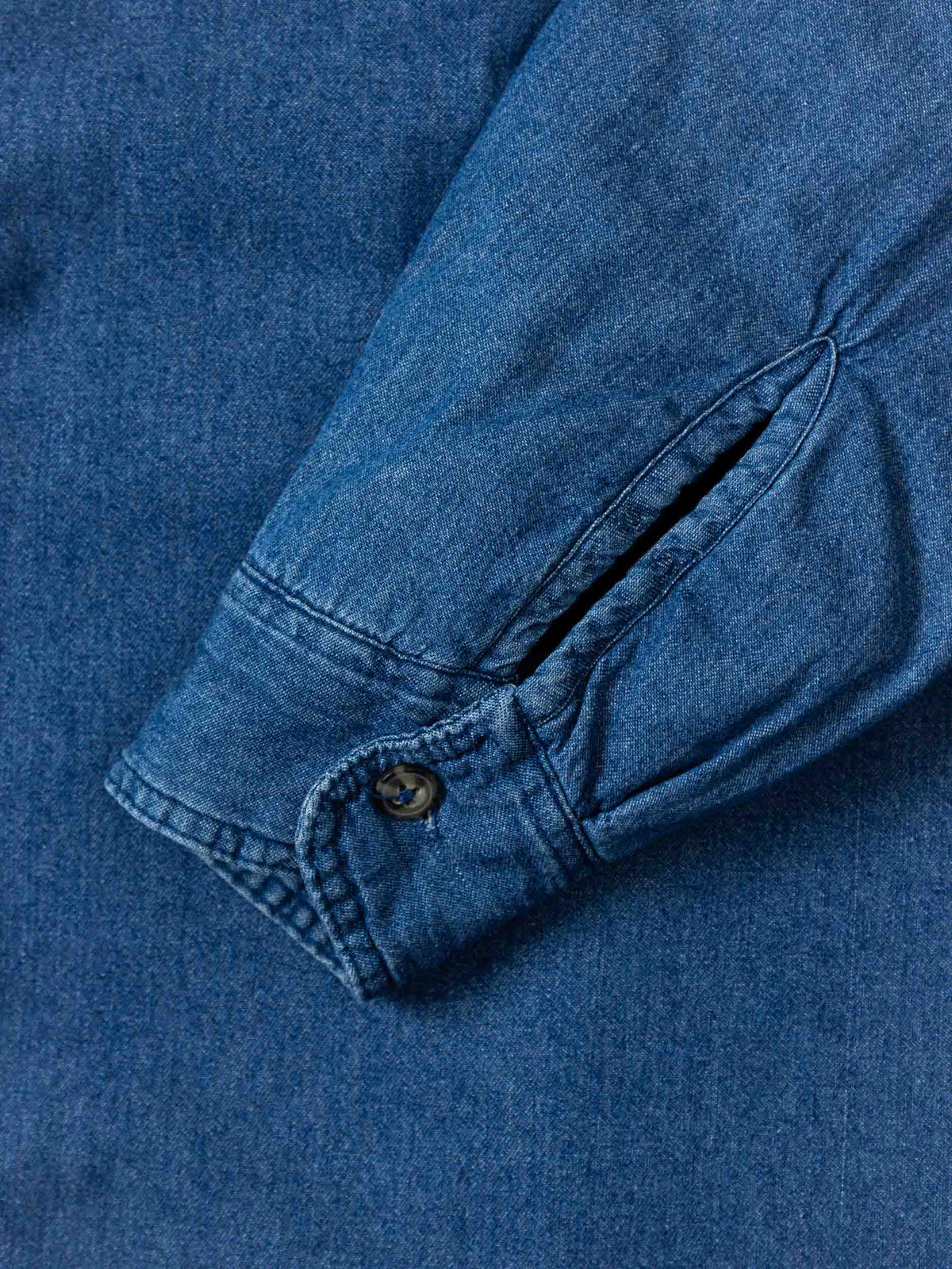 2000s Wrangler Lined Denim Shirt (M/L)