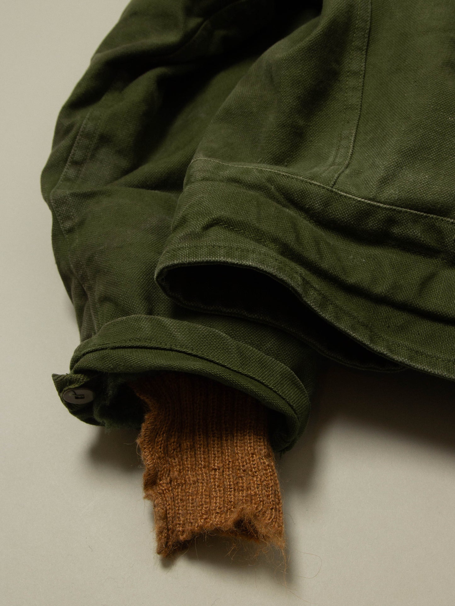Vtg 1960s Rare Swedish Army Motorcycle Dispatch Jacket (L)