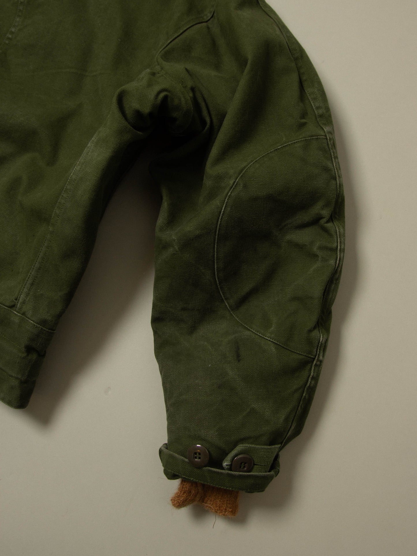 Vtg 1960s Rare Swedish Army Motorcycle Dispatch Jacket (L)