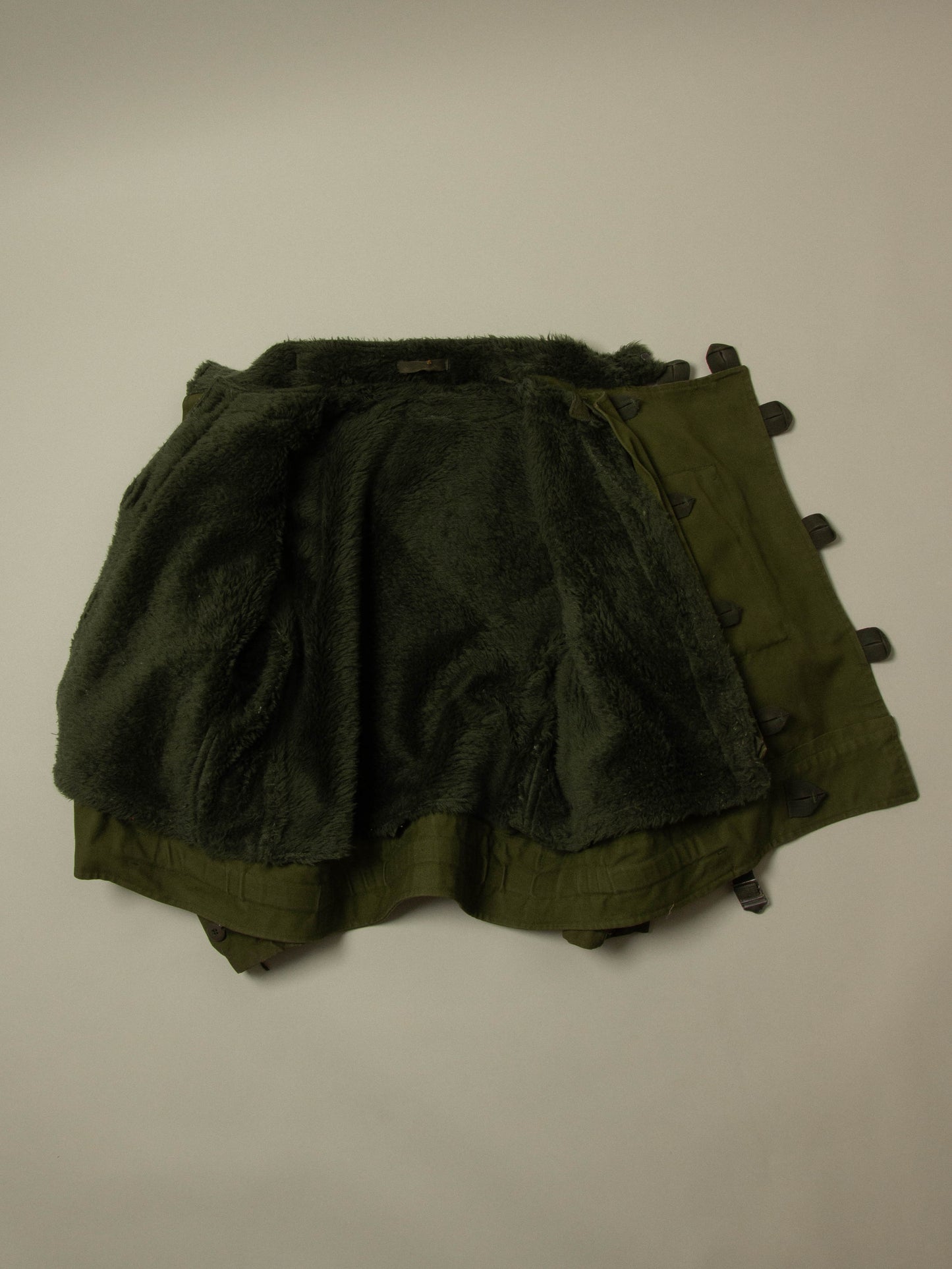 Vtg 1960s Rare Swedish Army Motorcycle Dispatch Jacket (XL)