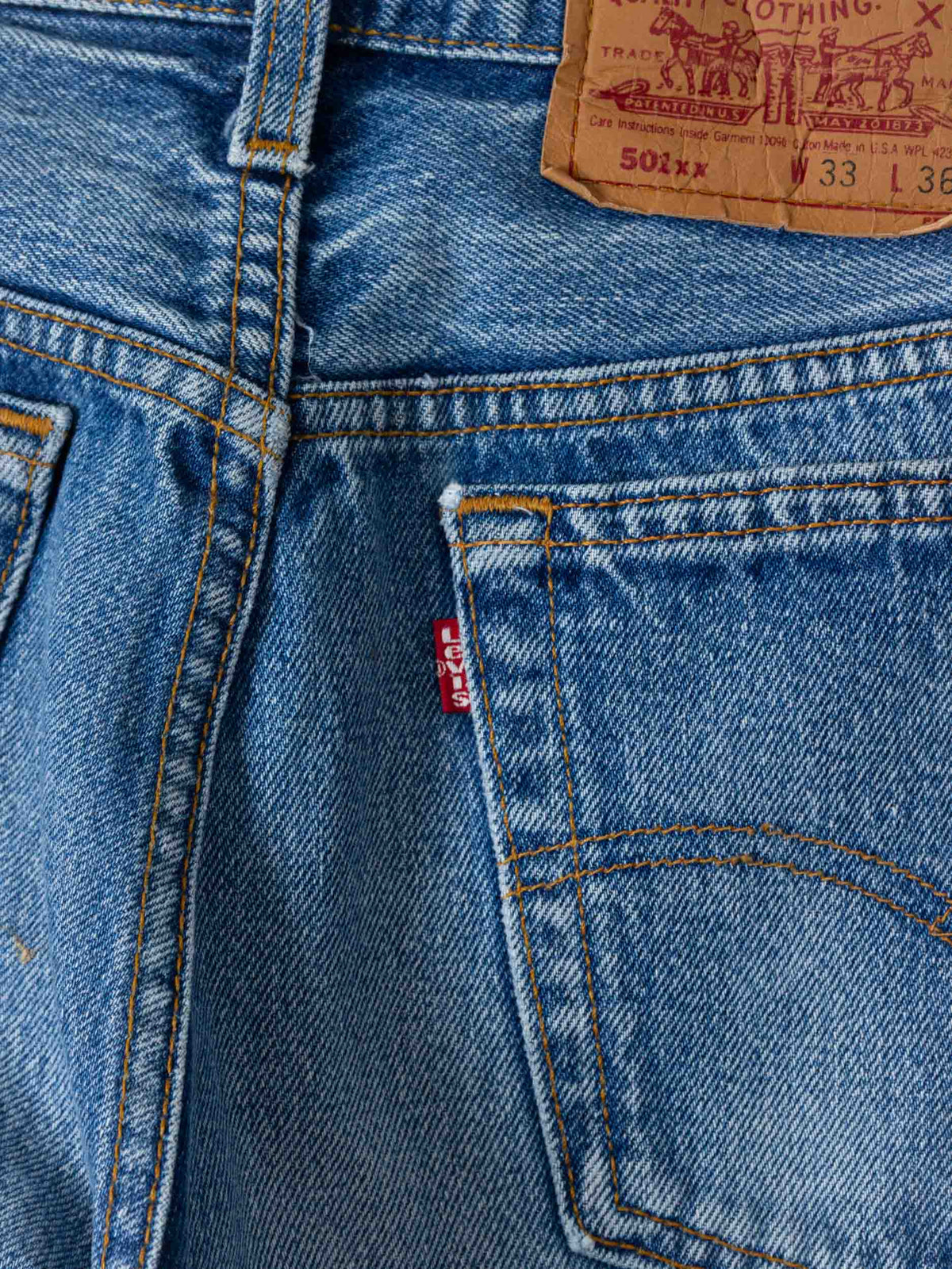 Vtg 1980s Levi's 501 Jeans – Made in USA (30x27)