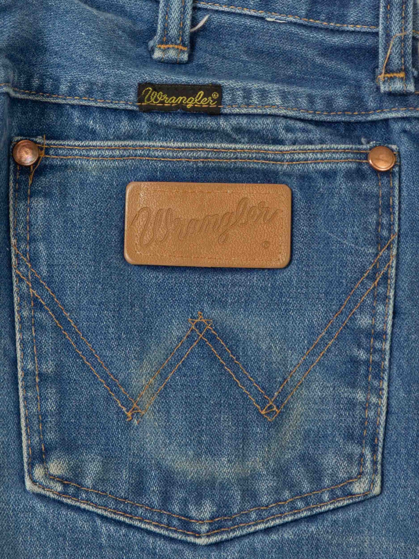 Vtg 1970s Wrangler Bootcut Jeans (28x36)