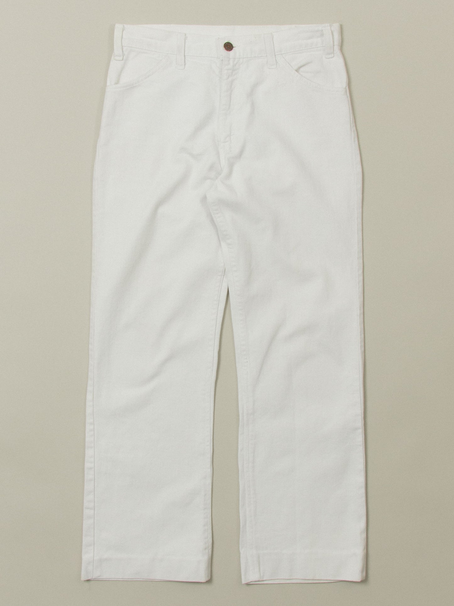 Vtg 1970s Levi's Big E White Tab Jeans (30x28)