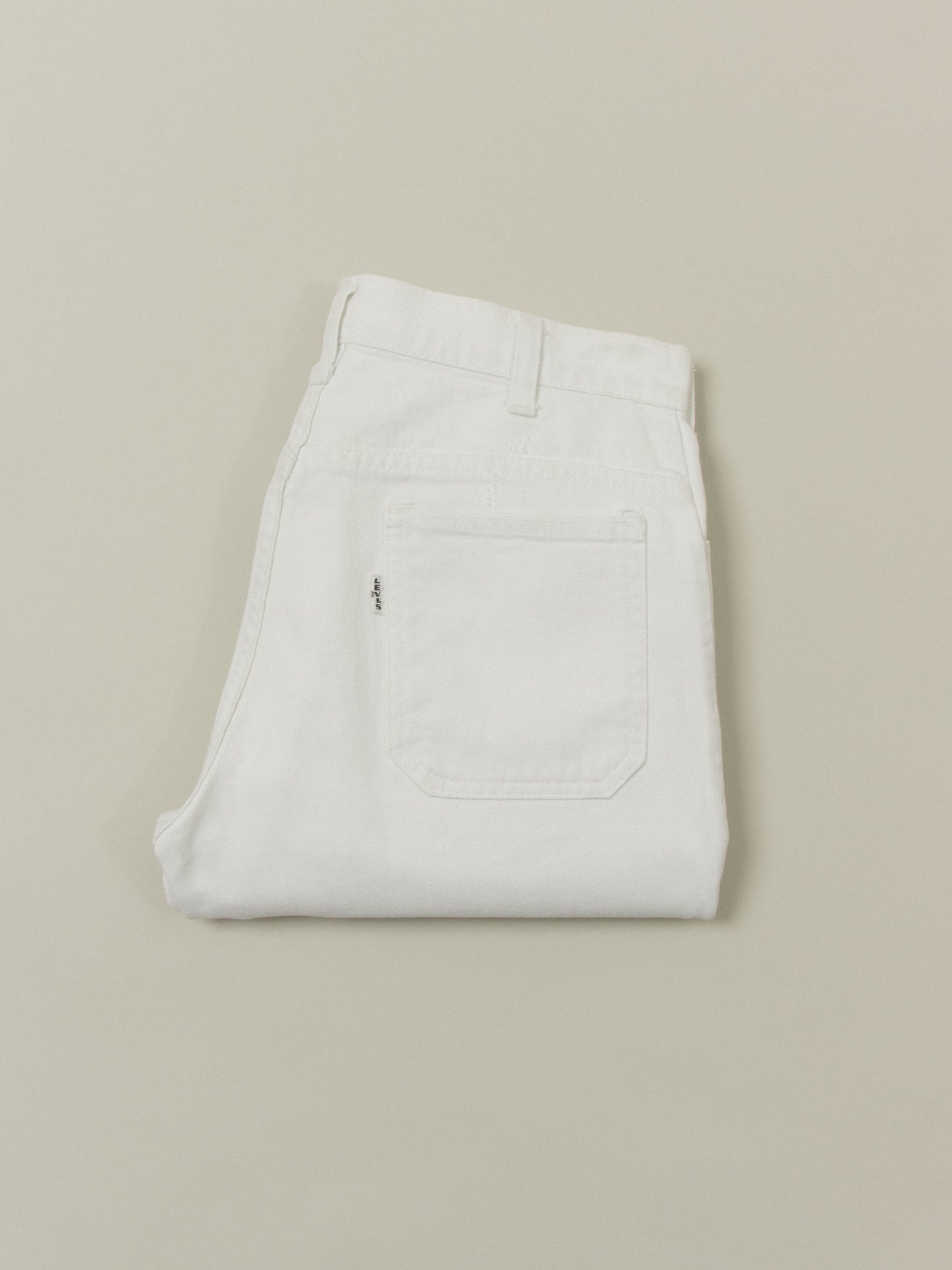Vtg 1970s Levi's Big E White Tab Jeans (30x28)