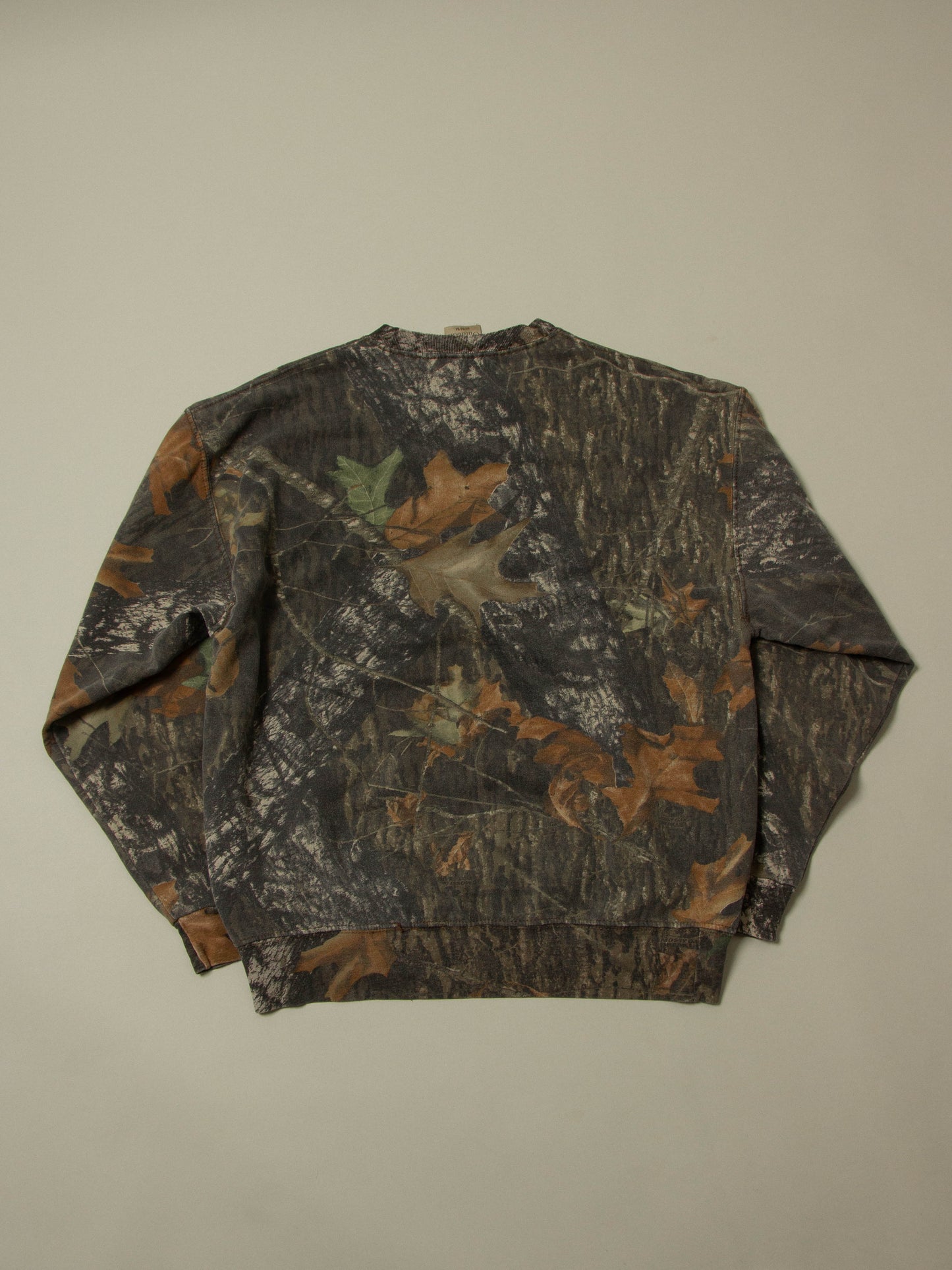 Vtg Jerzees Hunting Camo Sweatshirt (M)