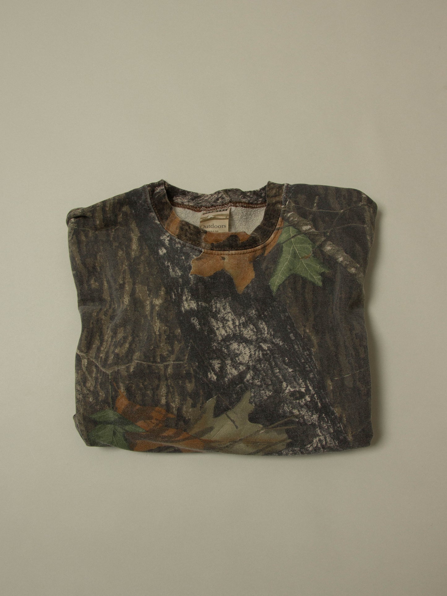 Vtg Jerzees Hunting Camo Sweatshirt (M)