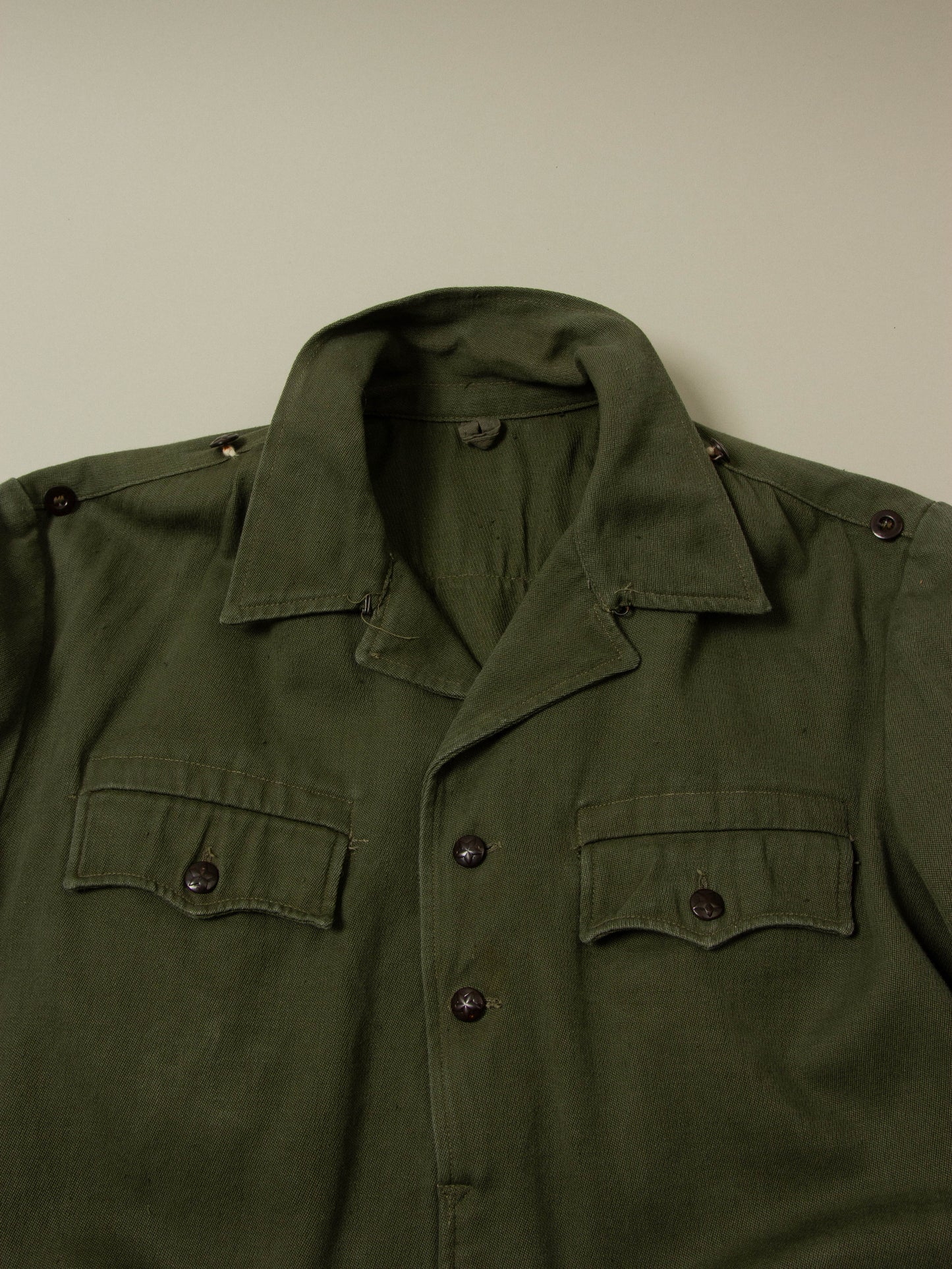 Vtg Army Popover Shirt (M)