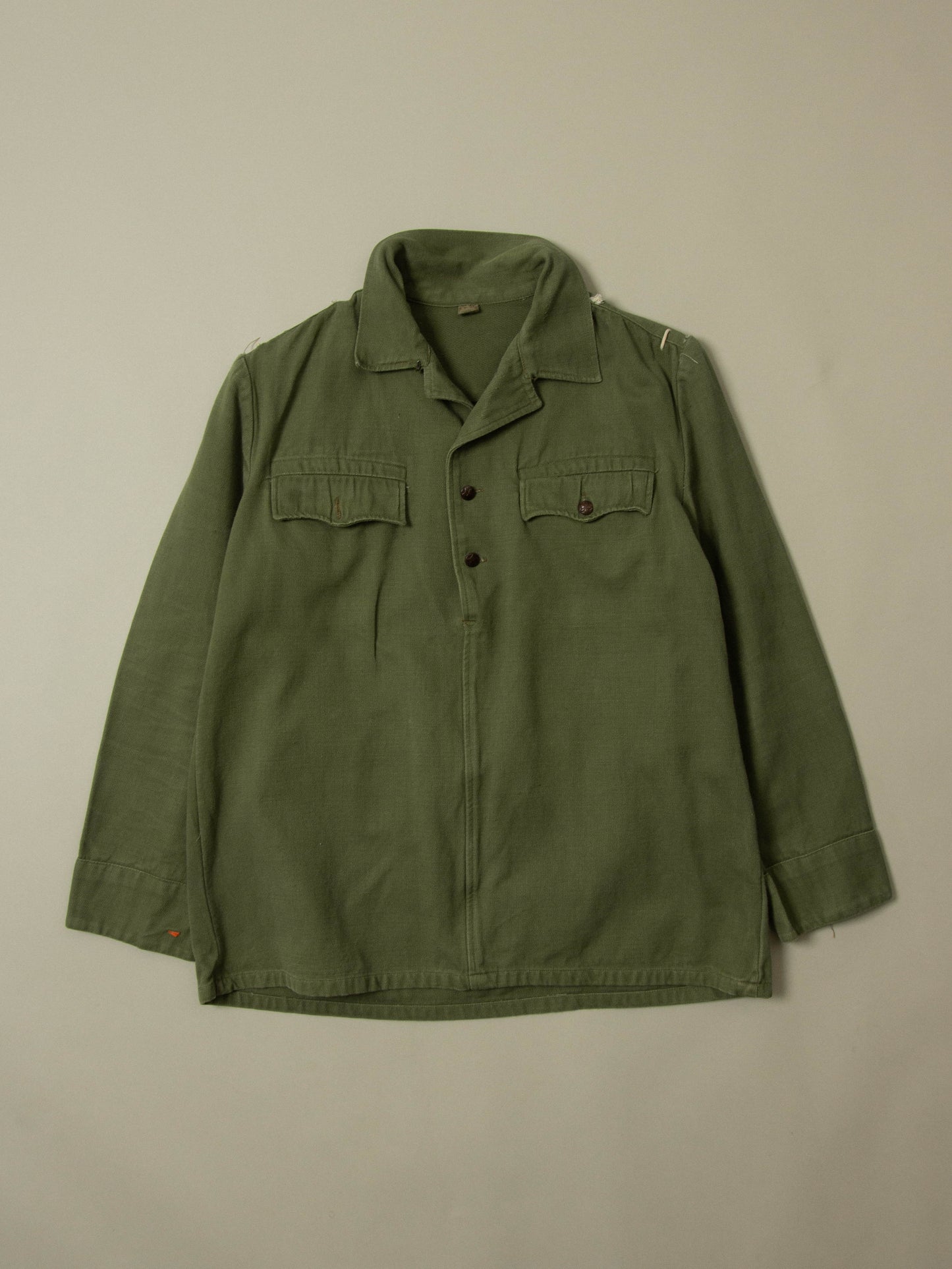 Vtg Army Popover Shirt (S)
