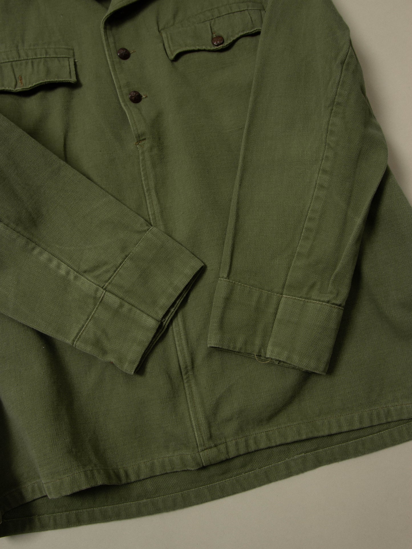 Vtg Army Popover Shirt (S)