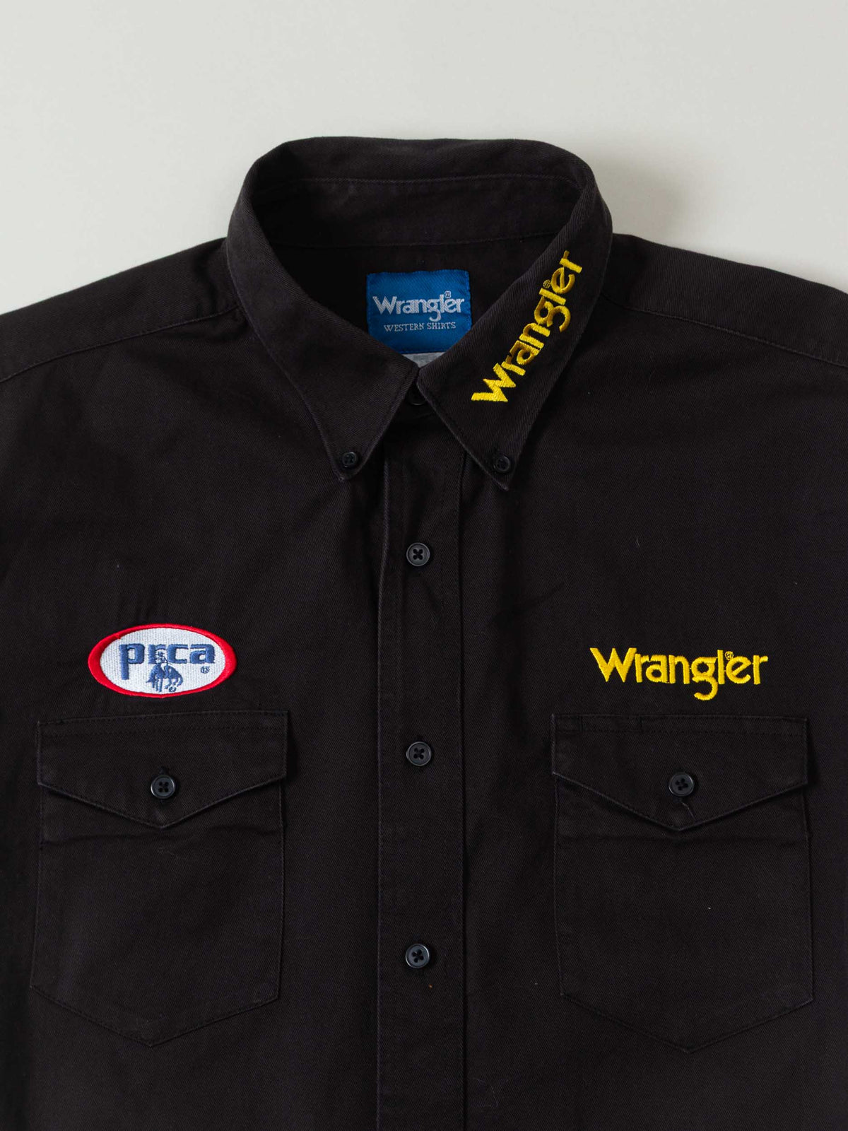 Vtg Wrangler National Rodeo Finals Western Shirt (XL)