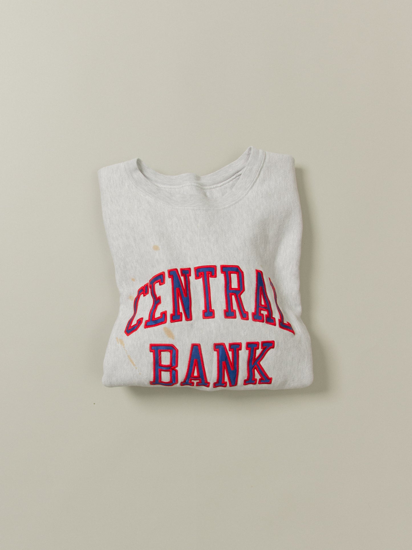 Vtg Champion Reverse Weave 'Central Bank' Sweatshirt (XL)