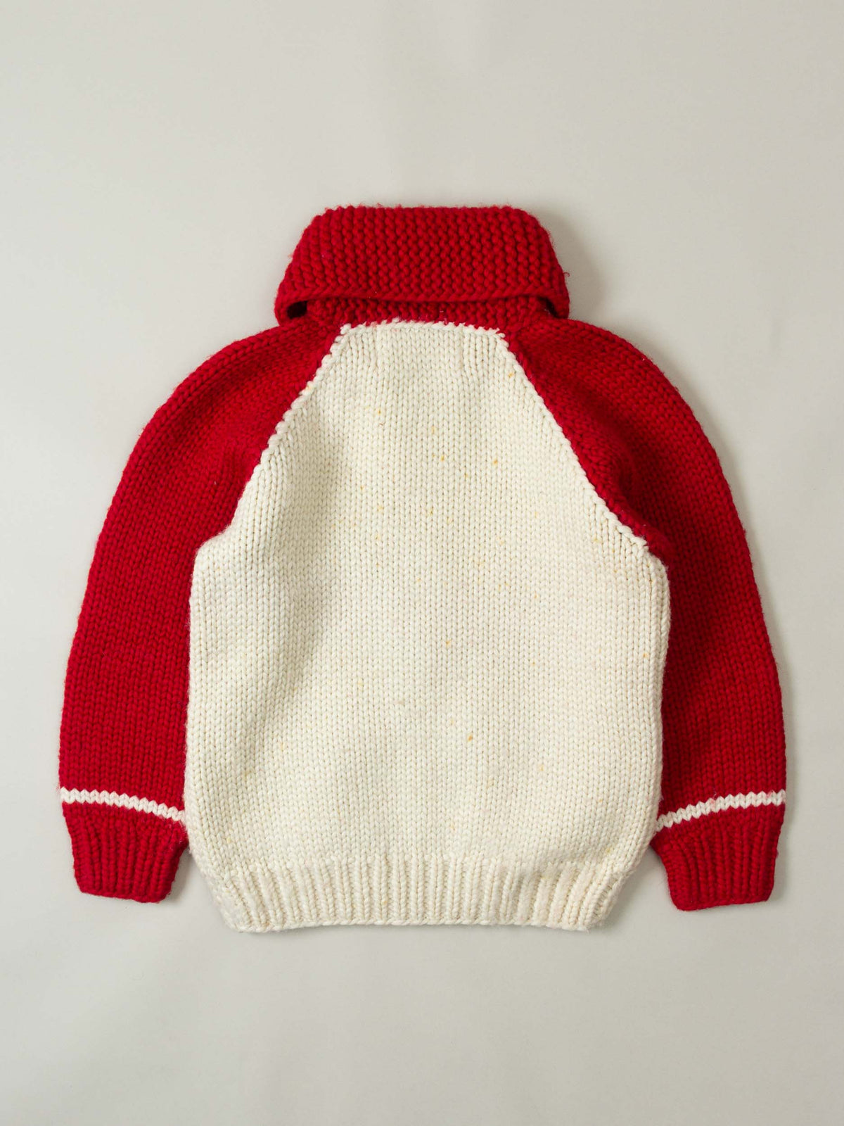 Vtg 1980s Cowichan Wool Knit Sweater - Made in Canada (M)