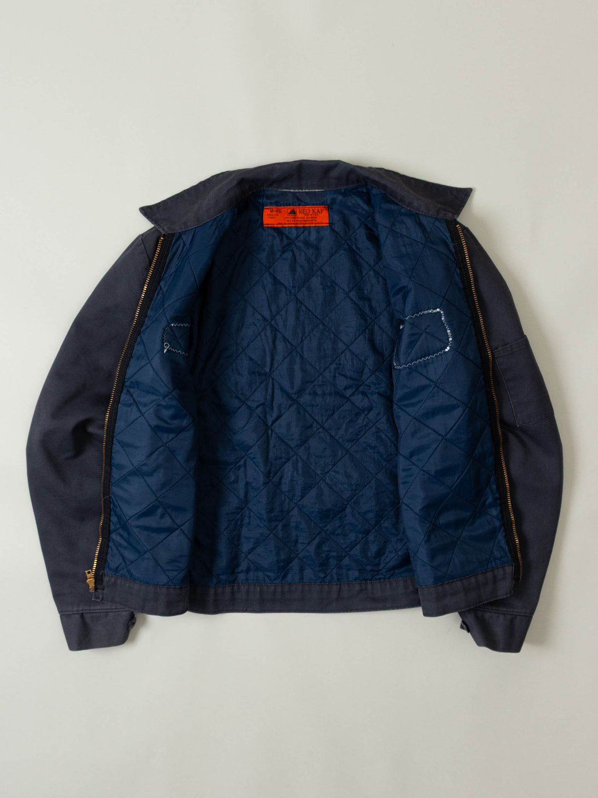 Vtg 1980s Lined US Workwear Jacket - Made in USA (M)