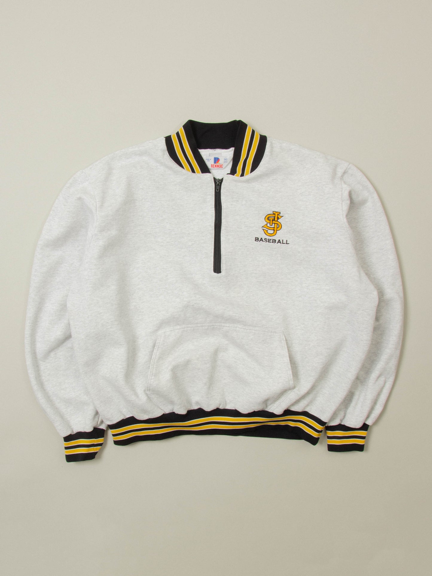 Vtg 1990s 'Rennoc' Heavyweight Warm Up Jersey - Made in USA (XXL)