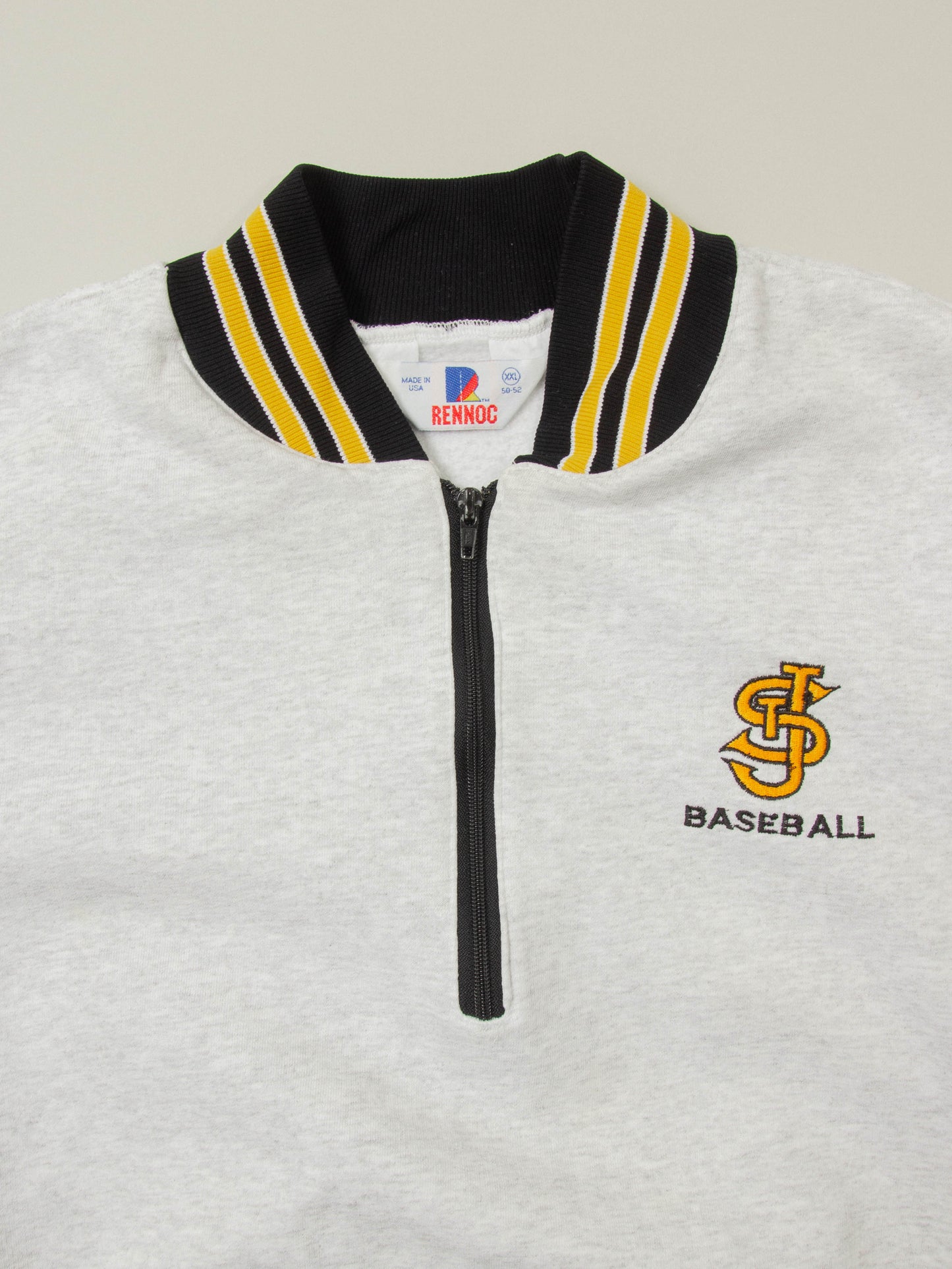 Vtg 1990s 'Rennoc' Heavyweight Warm Up Jersey - Made in USA (XXL)