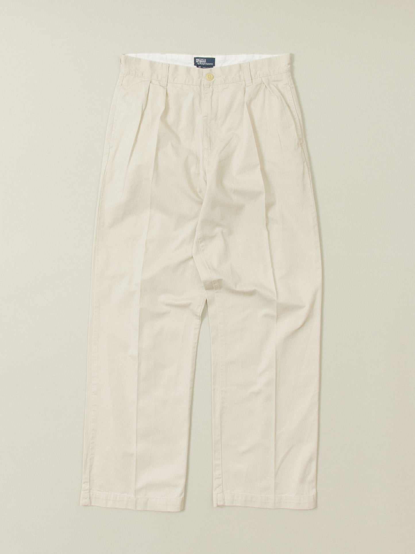 Vtg 1990s Pleated Ralph Lauren Trousers (28x29)