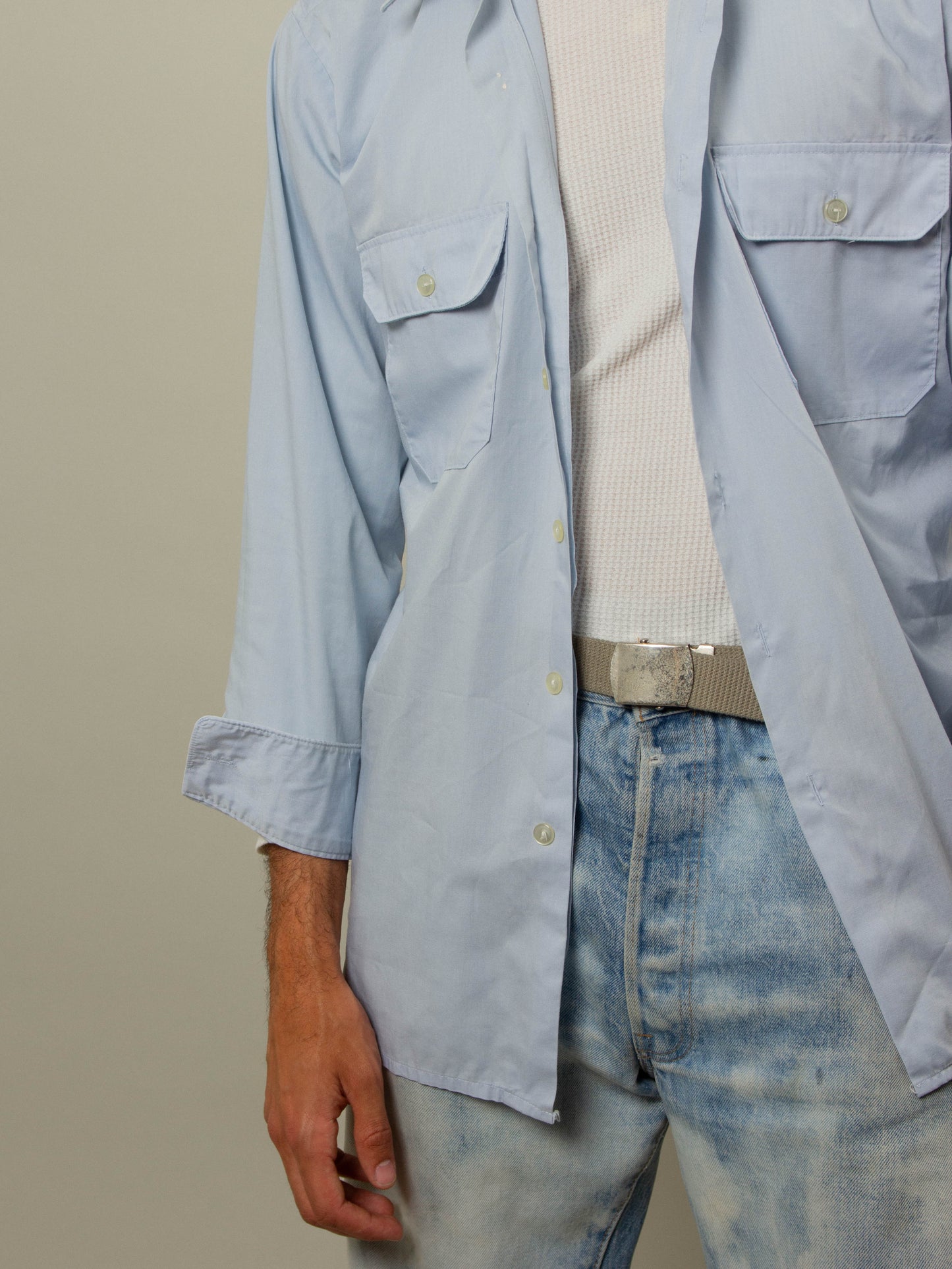 Used Army Long Sleeve Service Shirt