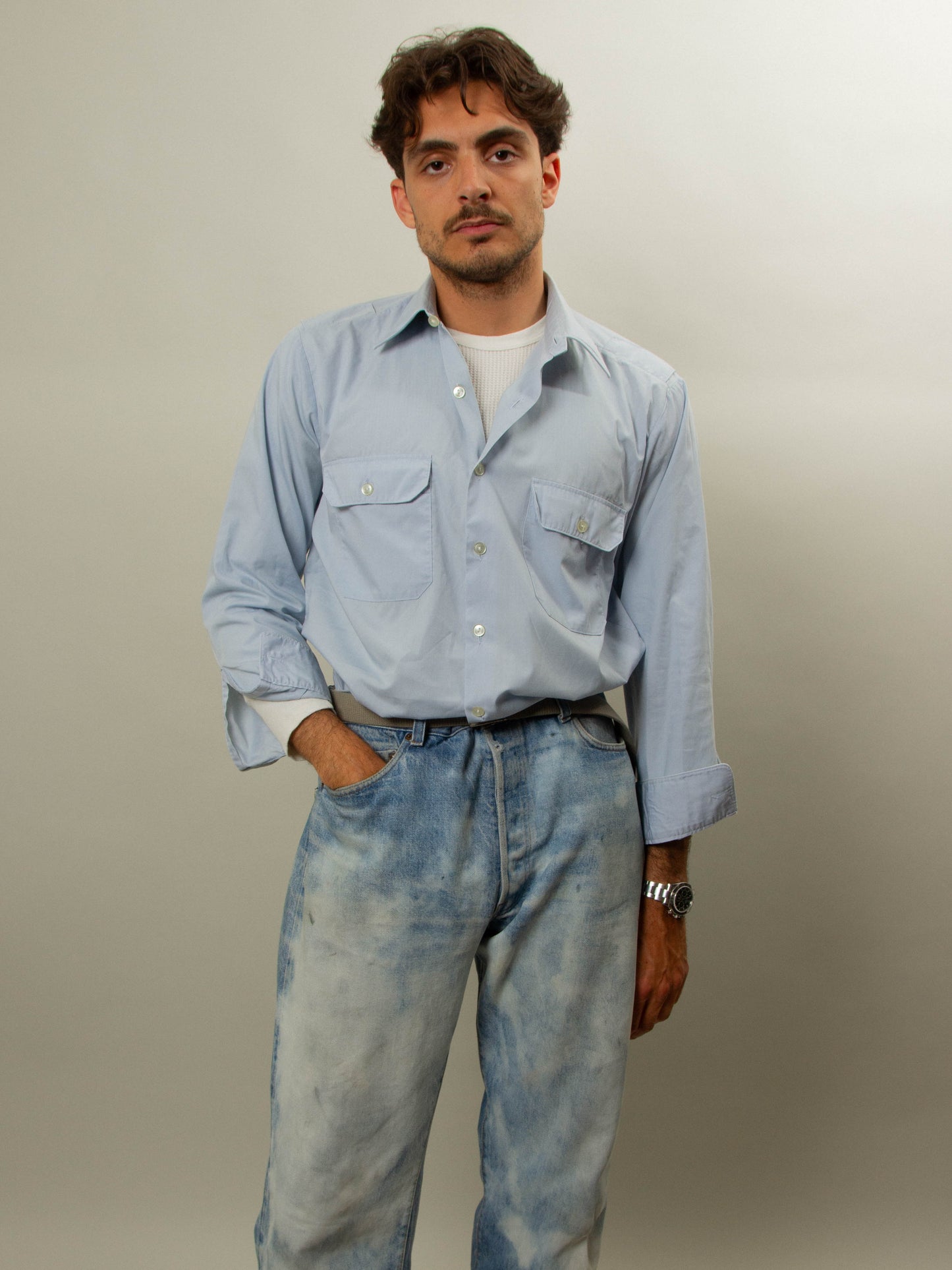 Used Army Long Sleeve Service Shirt