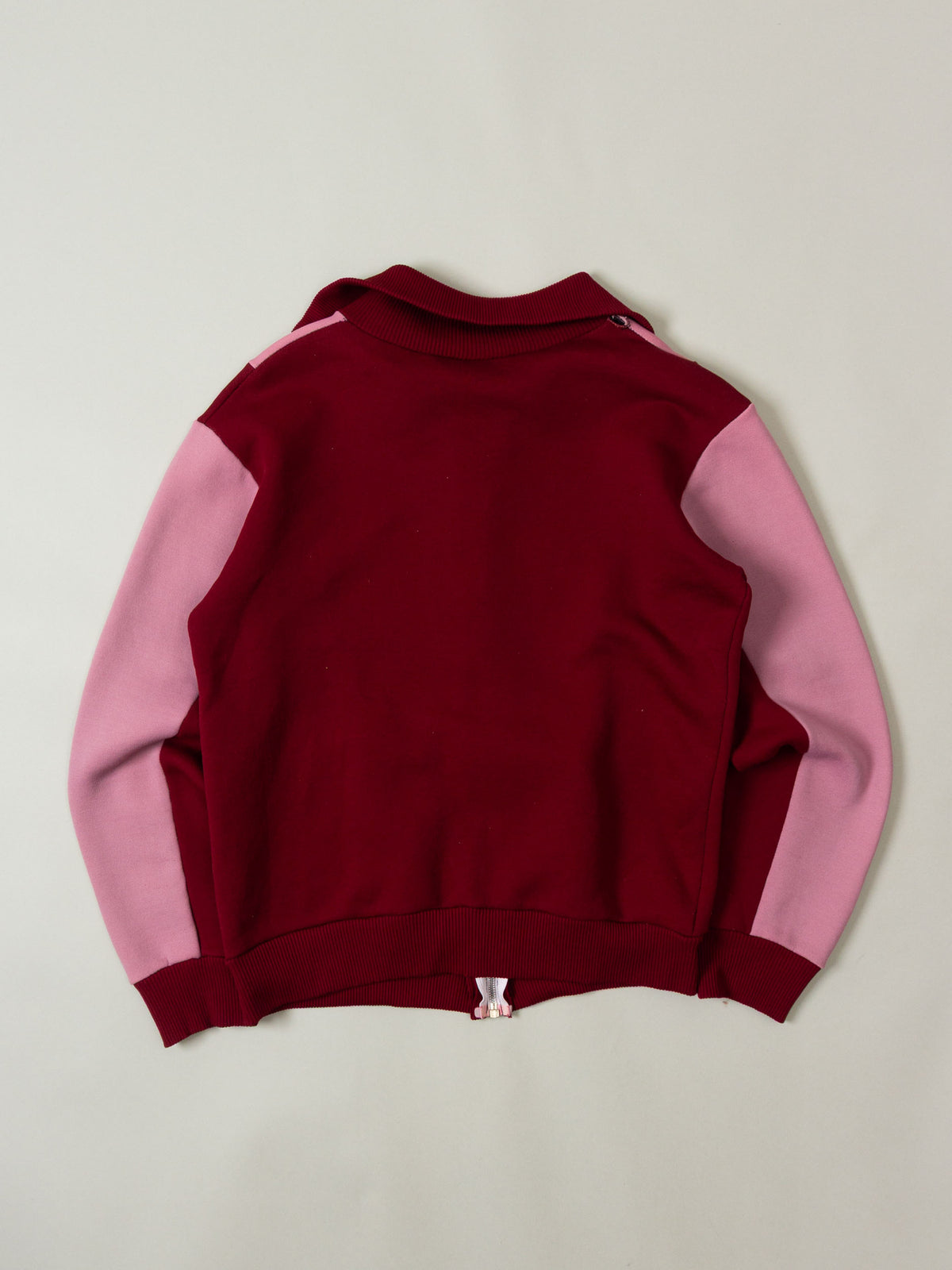 Vtg 1970s 'Famous Olympics'  Zip-Up Sweater – Made in France (S)