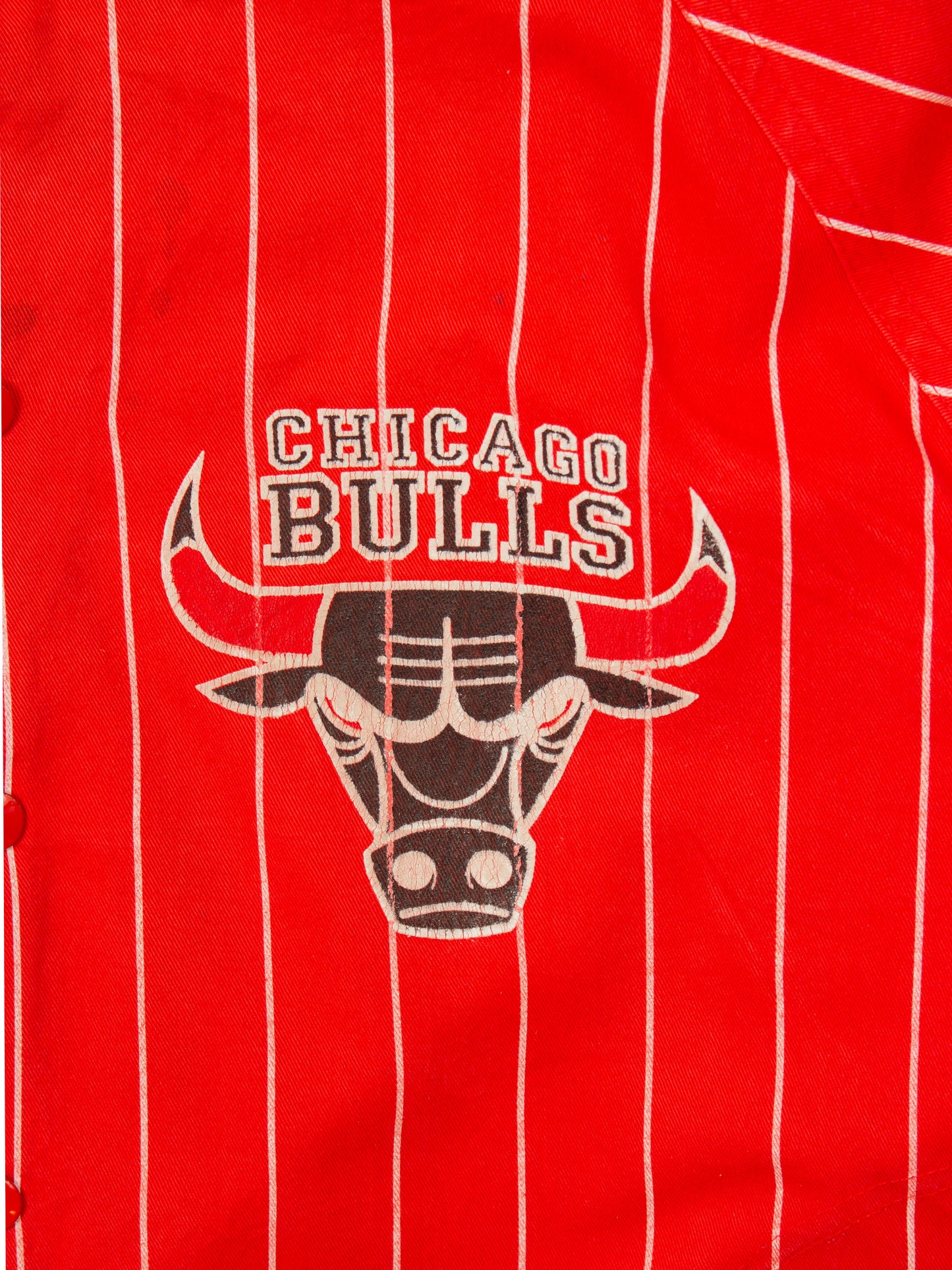 Vtg 1980s Chicago Bulls Varsity/ Sports Jacket (L)