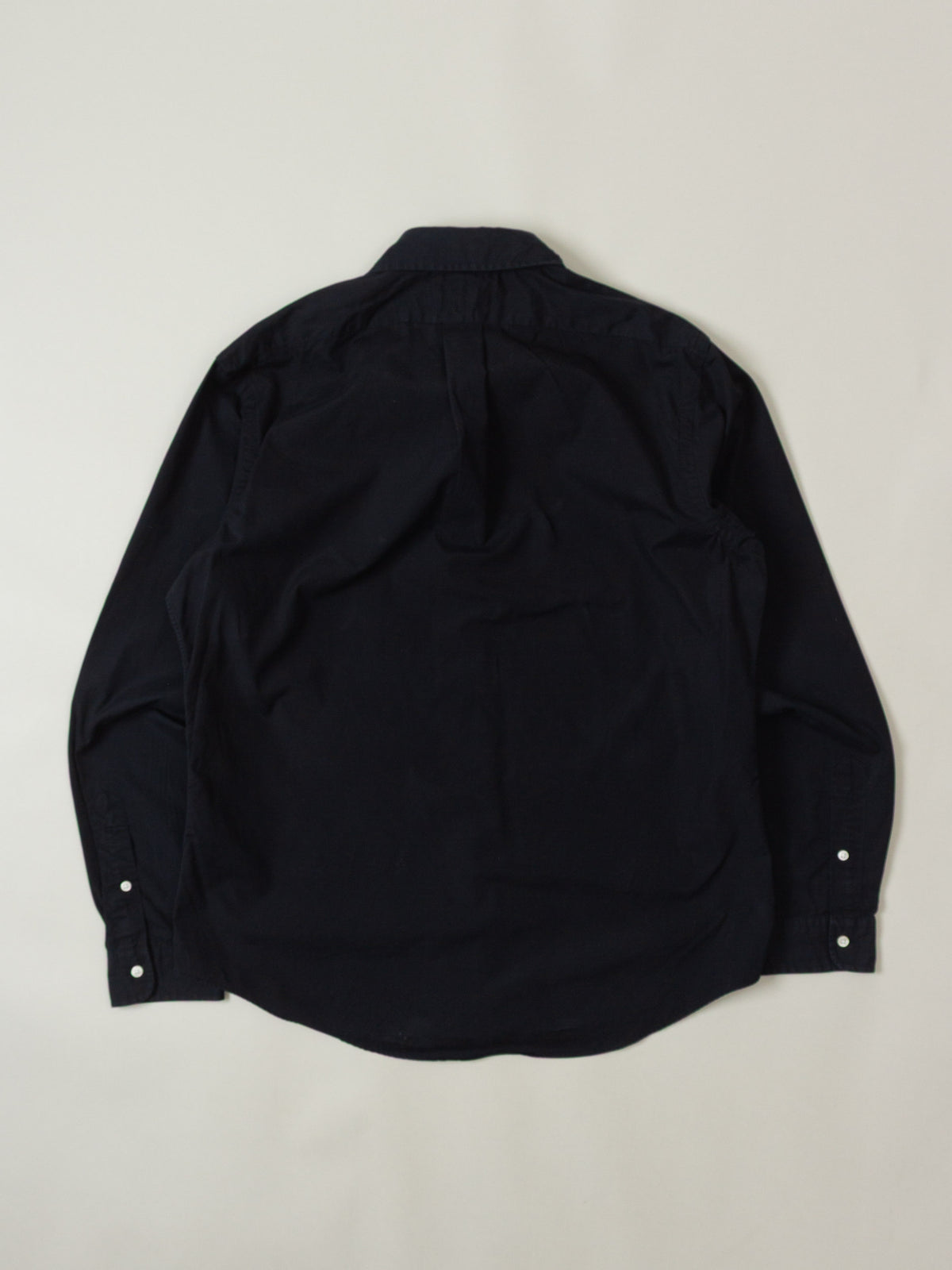 Vtg 1990s Ralph Lauren Black Button Down Shirt (L)