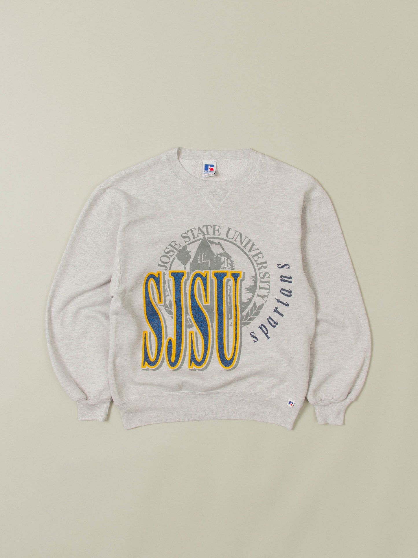 Vtg 1980s Russell Athletic University Sweatshirt - Made in USA (M)