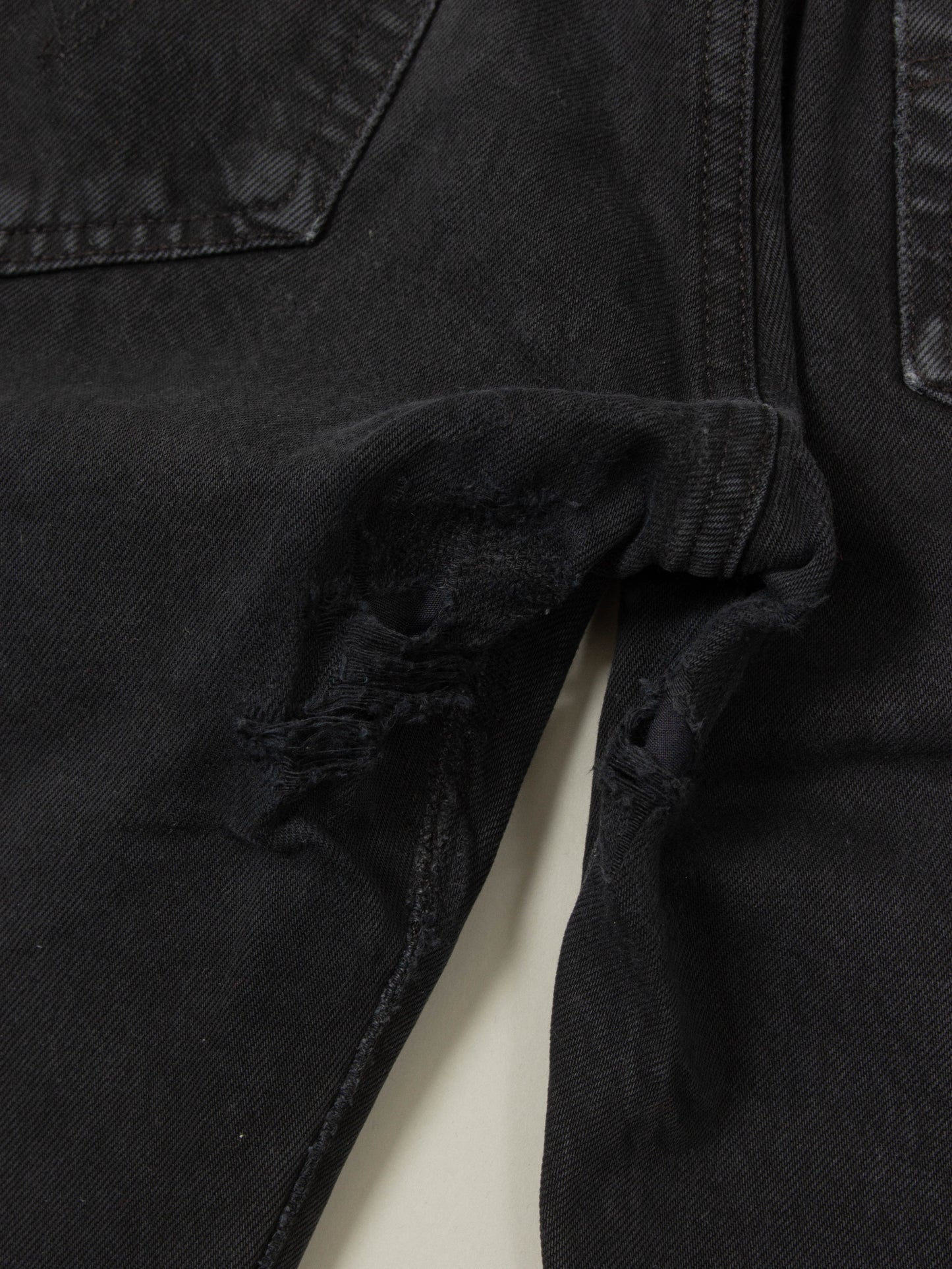 Vtg Black Levi's 501 Jeans (32x31)