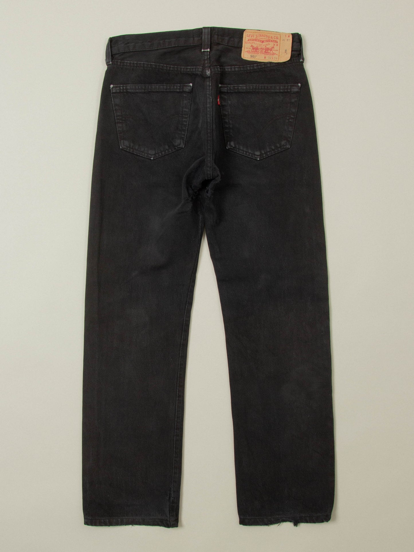 Vtg Black Levi's 501 Jeans (32x31)