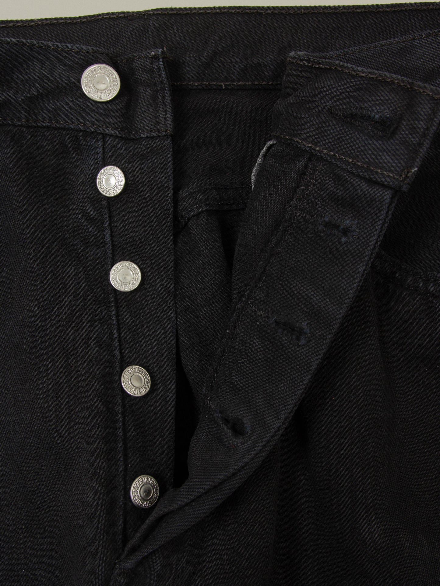 Vtg 1990s Black Levi's 501 Jeans (32x29)