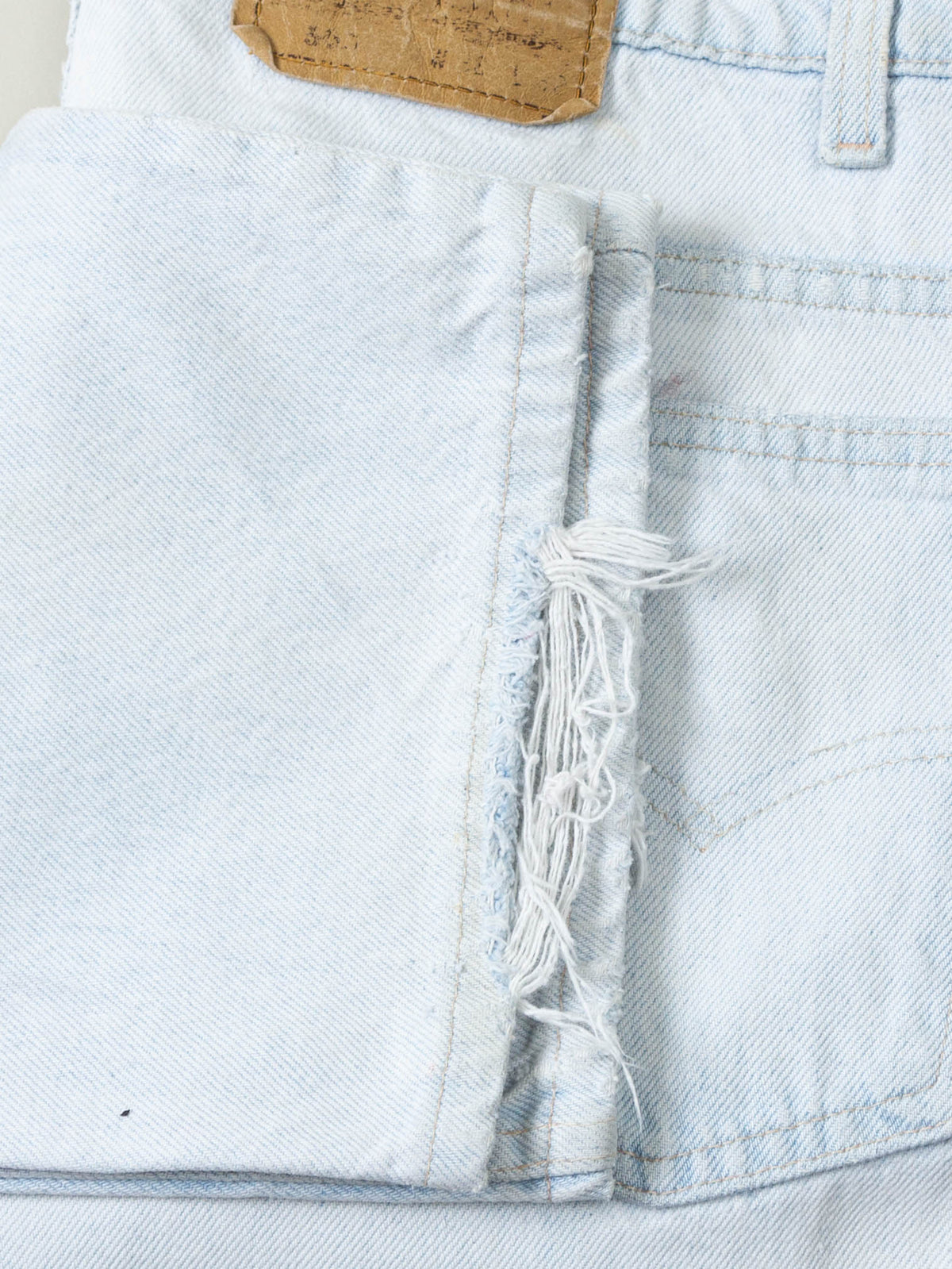 Vtg 1980s Levi's 505 Orange Tabs Jeans - Made in USA (36x31)