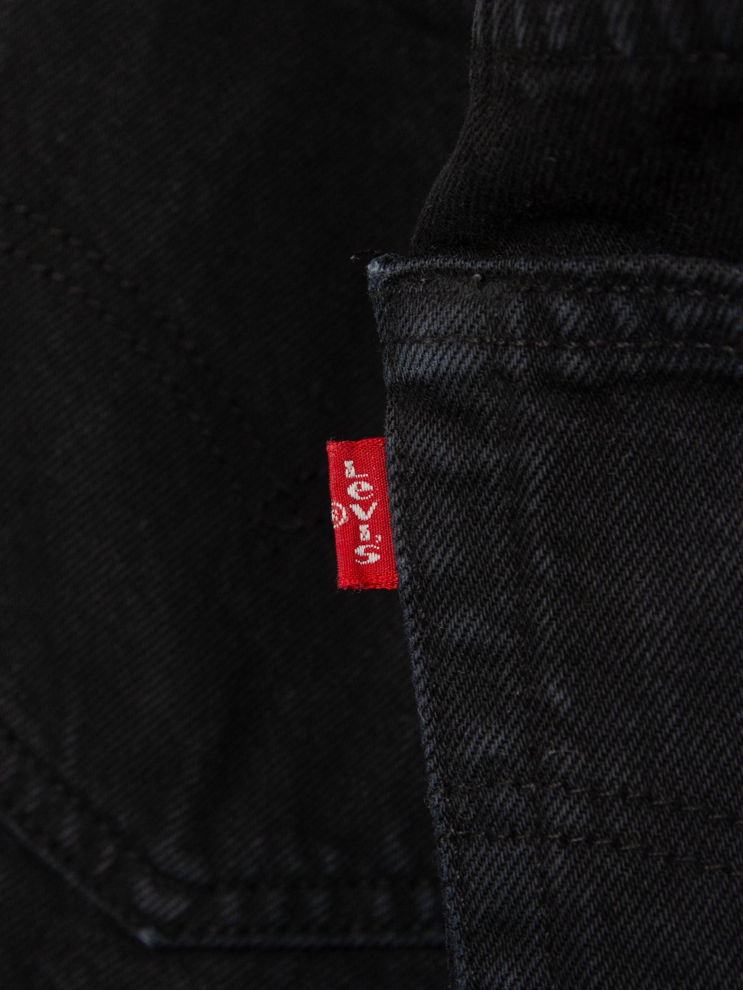 Vtg 1990s Black Levi's 501 Jeans (32x29)