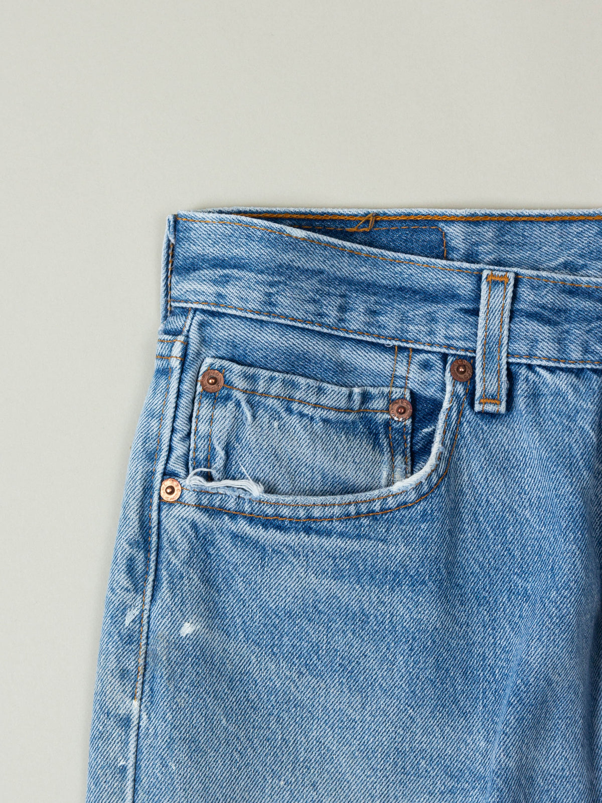 Vtg 1990s Levi's 501 Jeans - Made in USA (30x29)