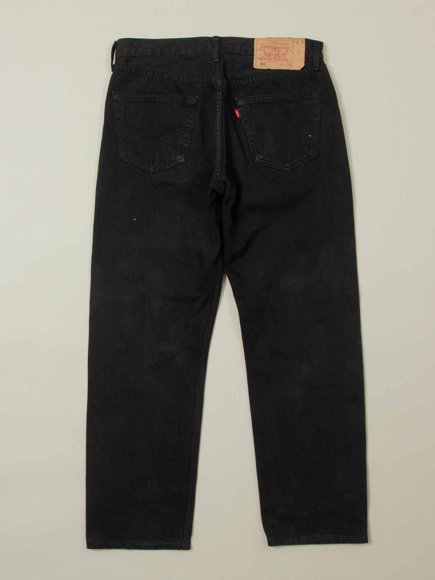 Vtg 1990s Black Levi's 501 Jeans (32x29)