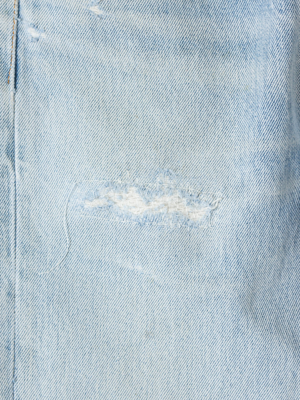 Vtg 1990s Levi's 501 Patchwork Jeans - Made in USA (28x33)