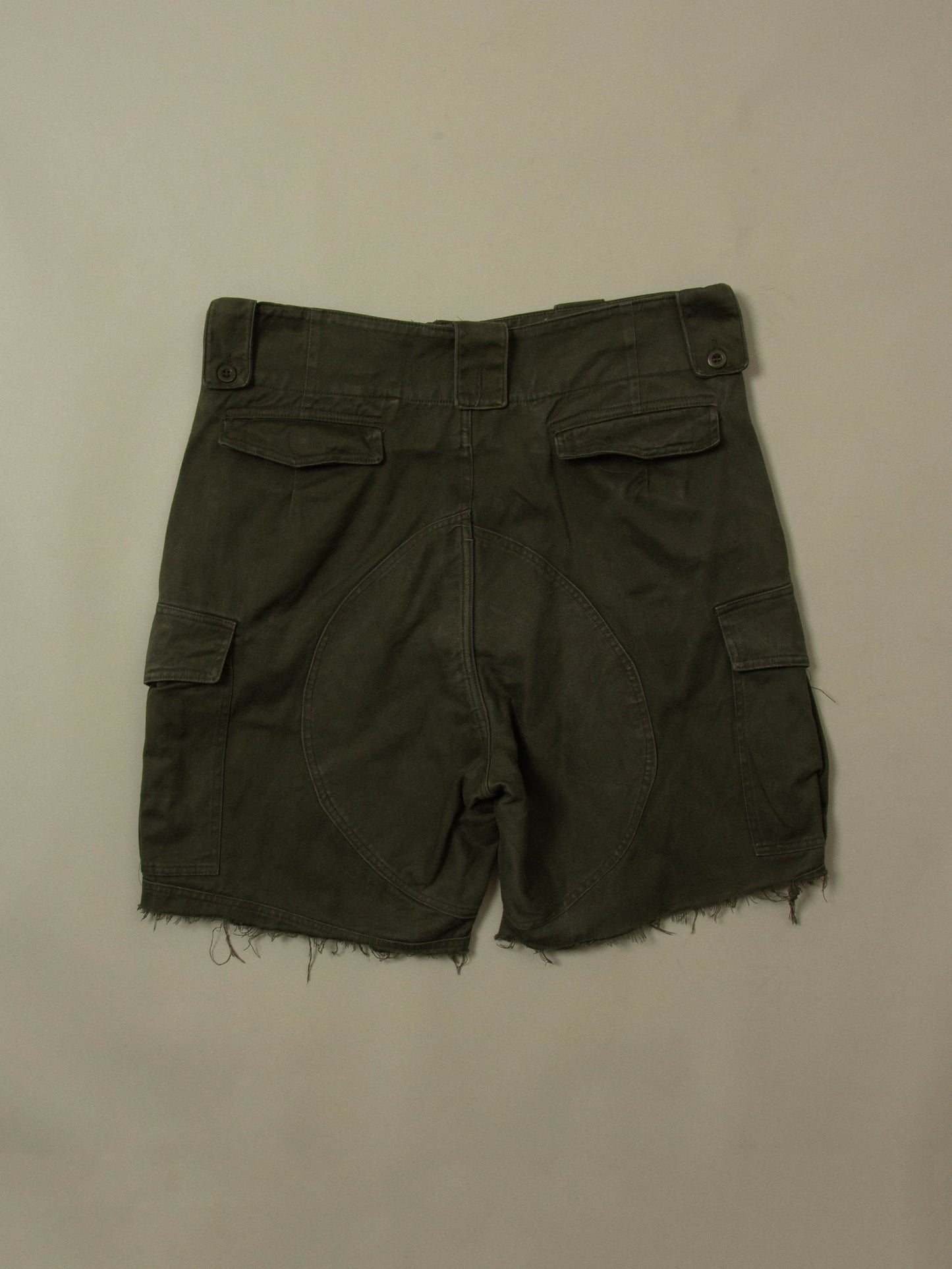 Vtg 1970s Army Cargo Shorts (38")
