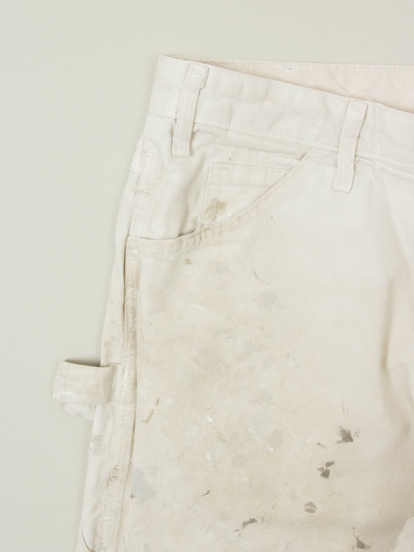 Vtg 1990s Dickies Paint Splattered Carpenter Trousers (33x29)