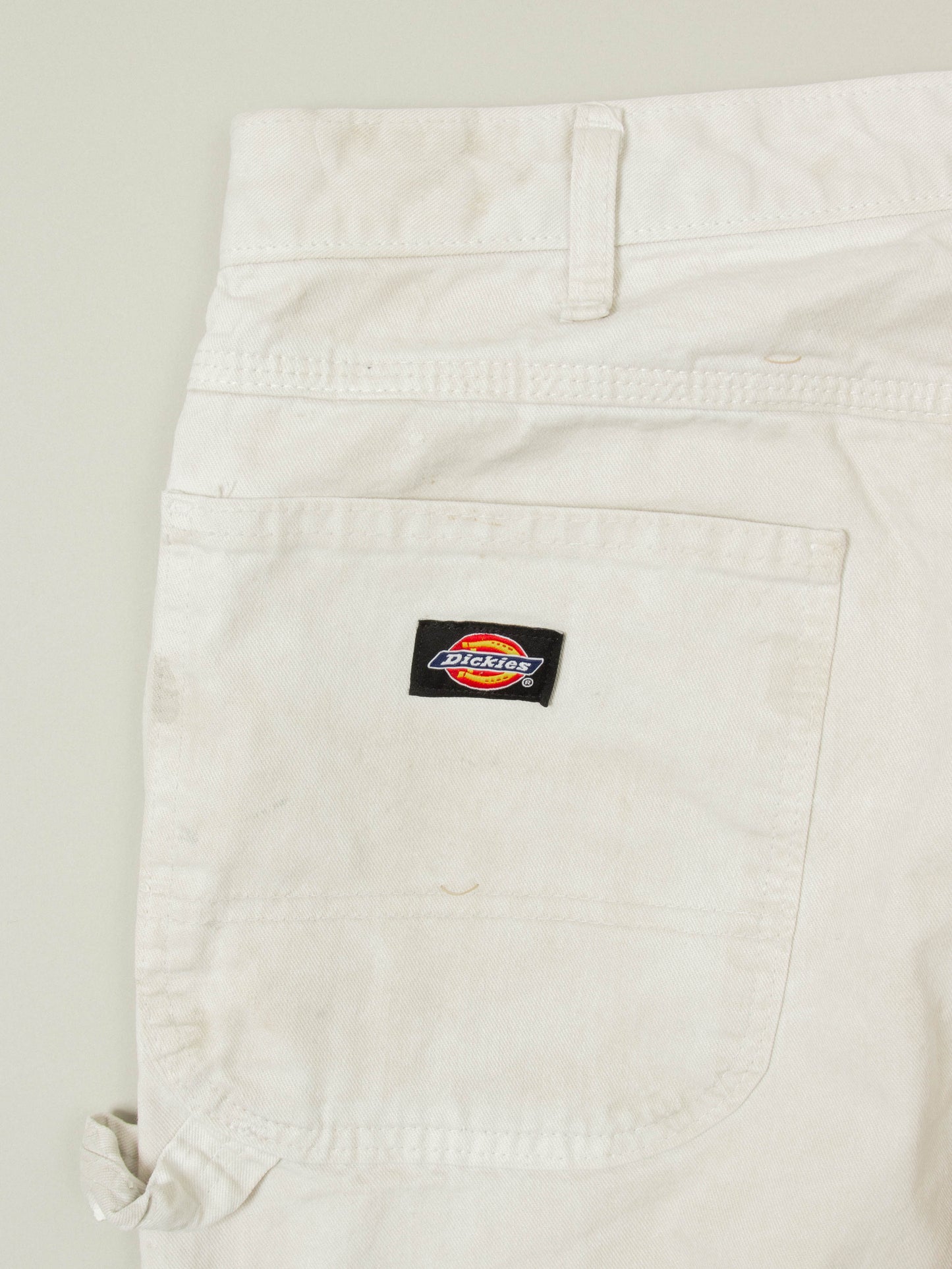 Vtg 1990s Dickies Paint Splattered Carpenter Trousers (33x29)