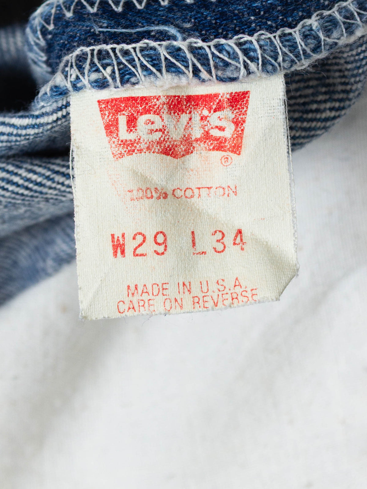 Vtg 1980s Levi's 501 Jeans – Made in USA (28x27)
