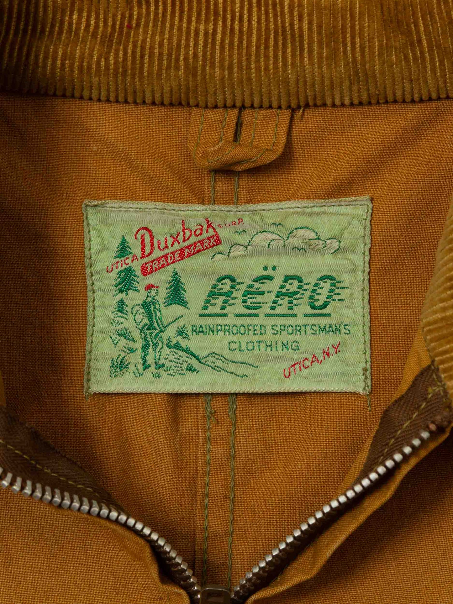 Vtg 1940s Duxbak Hunting Jacket – Made in USA (M)