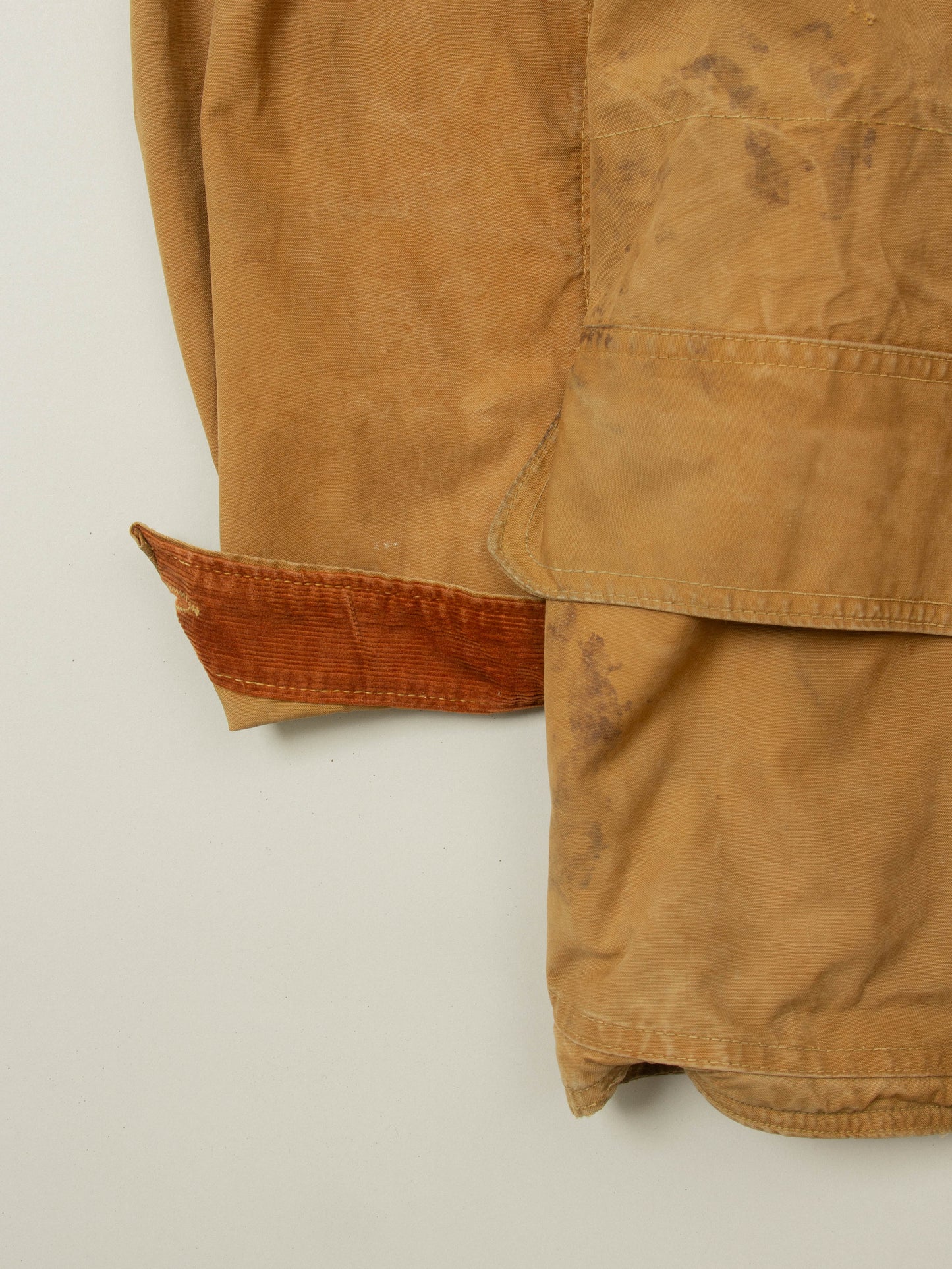 Vtg 1950s Squaltex Red Head Hunting Jacket (M/L)