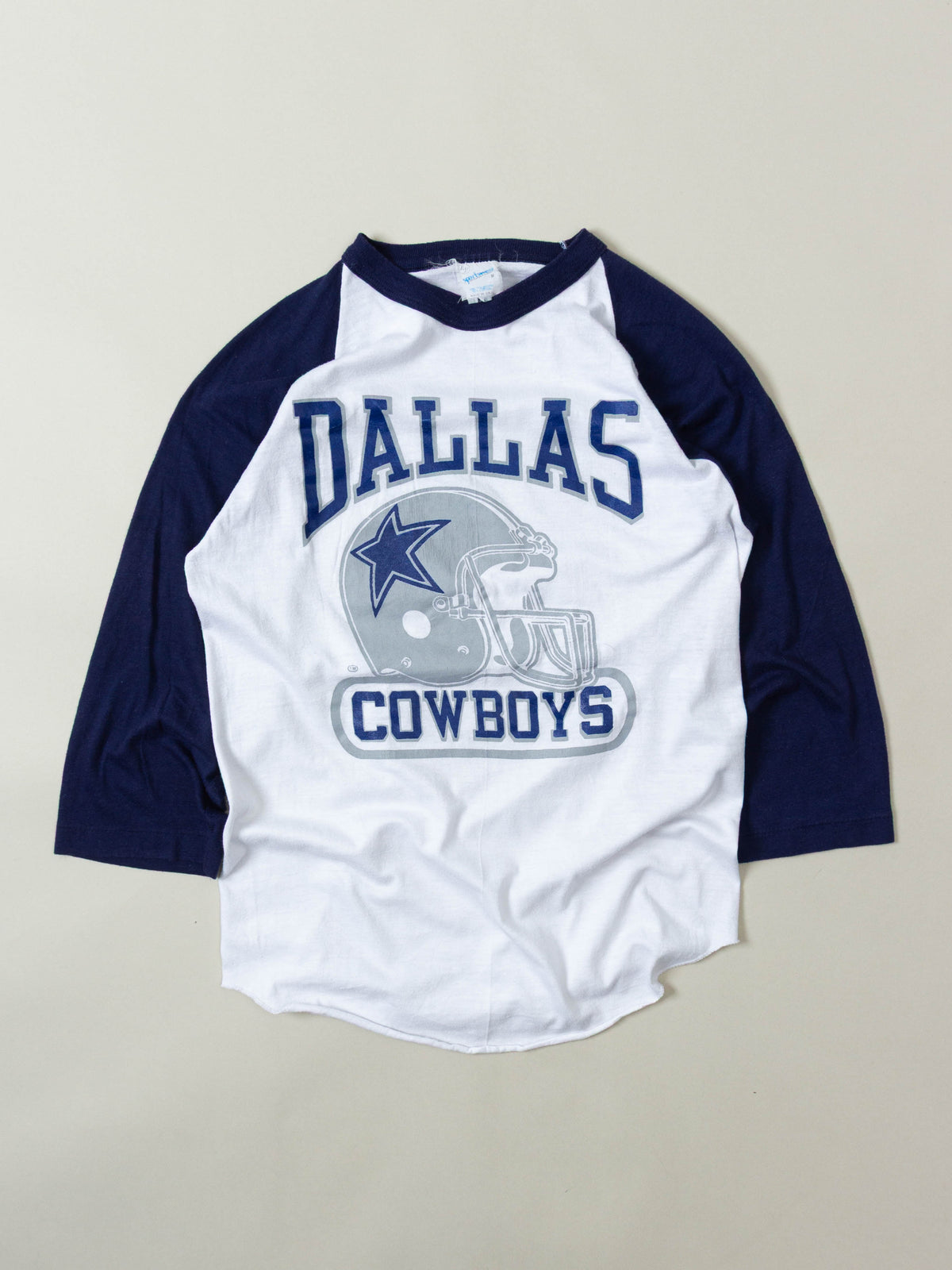 Vtg 1980s Dallas Cowboys NFL Tee – Made in USA (S)