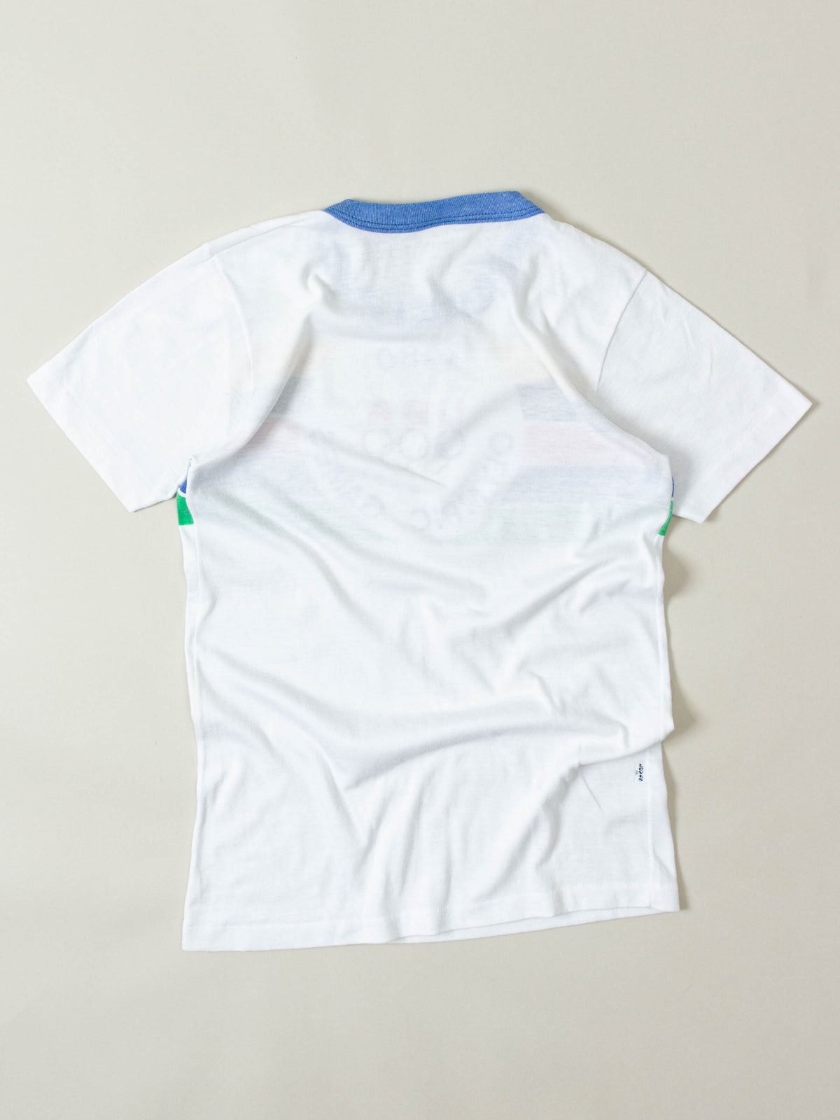 Vtg 1980 Rare Levi's 'USA Olympics' Single Stitch Ringer Tee (XS/S)