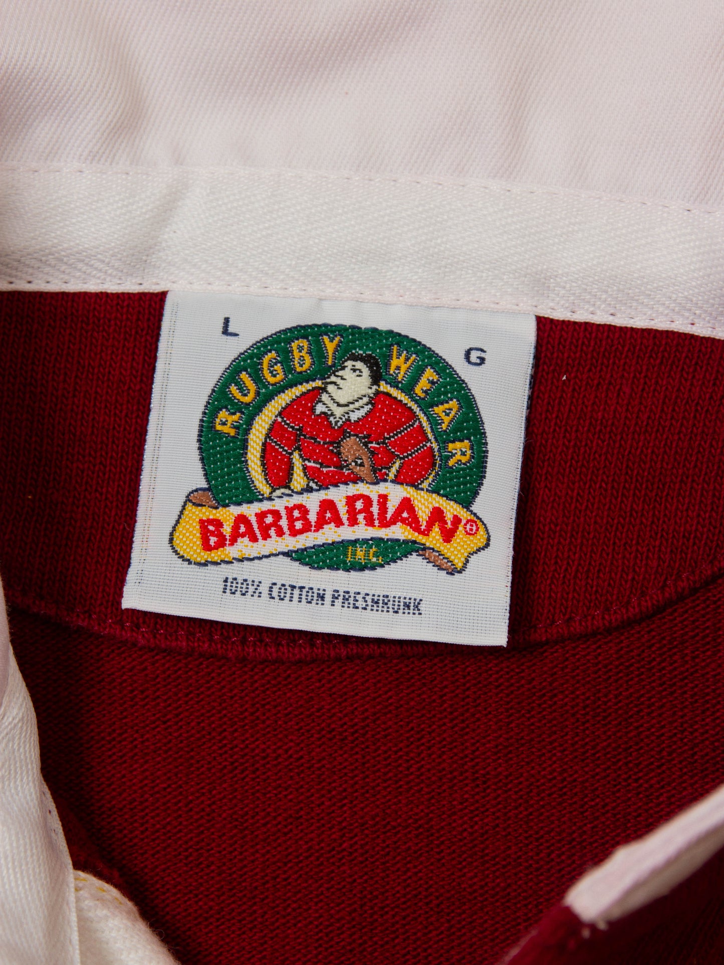 Vtg 1990s 'Minnesota' Heavy Rugby Shirt (L)