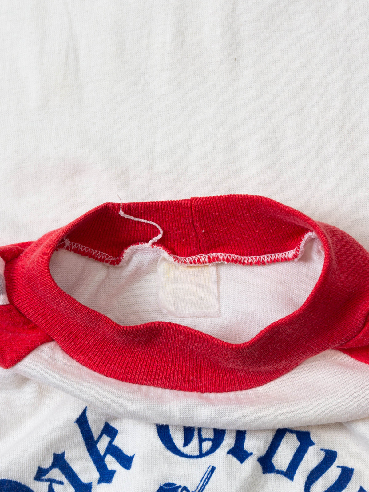 Vtg 1970s 'Oak Grove Patriots' Single Stitch Raglan Tee (S)