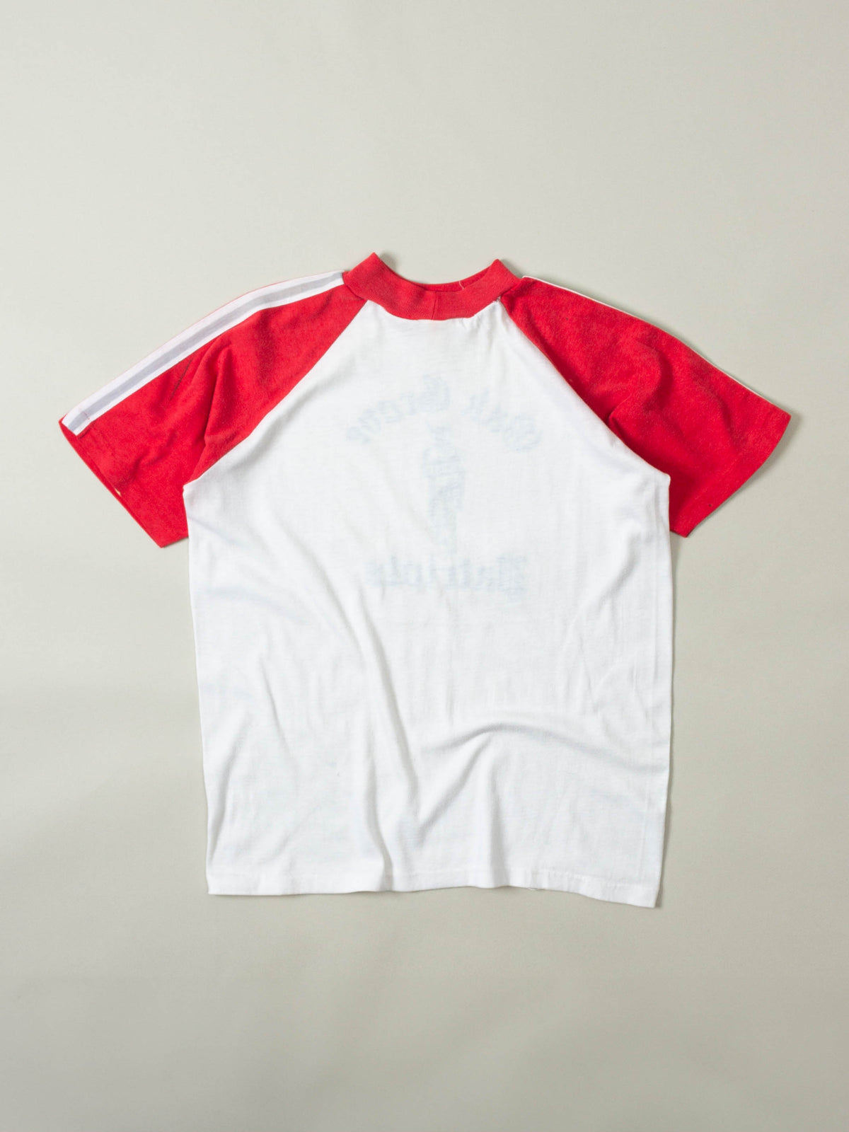 Vtg 1970s 'Oak Grove Patriots' Single Stitch Raglan Tee (S)