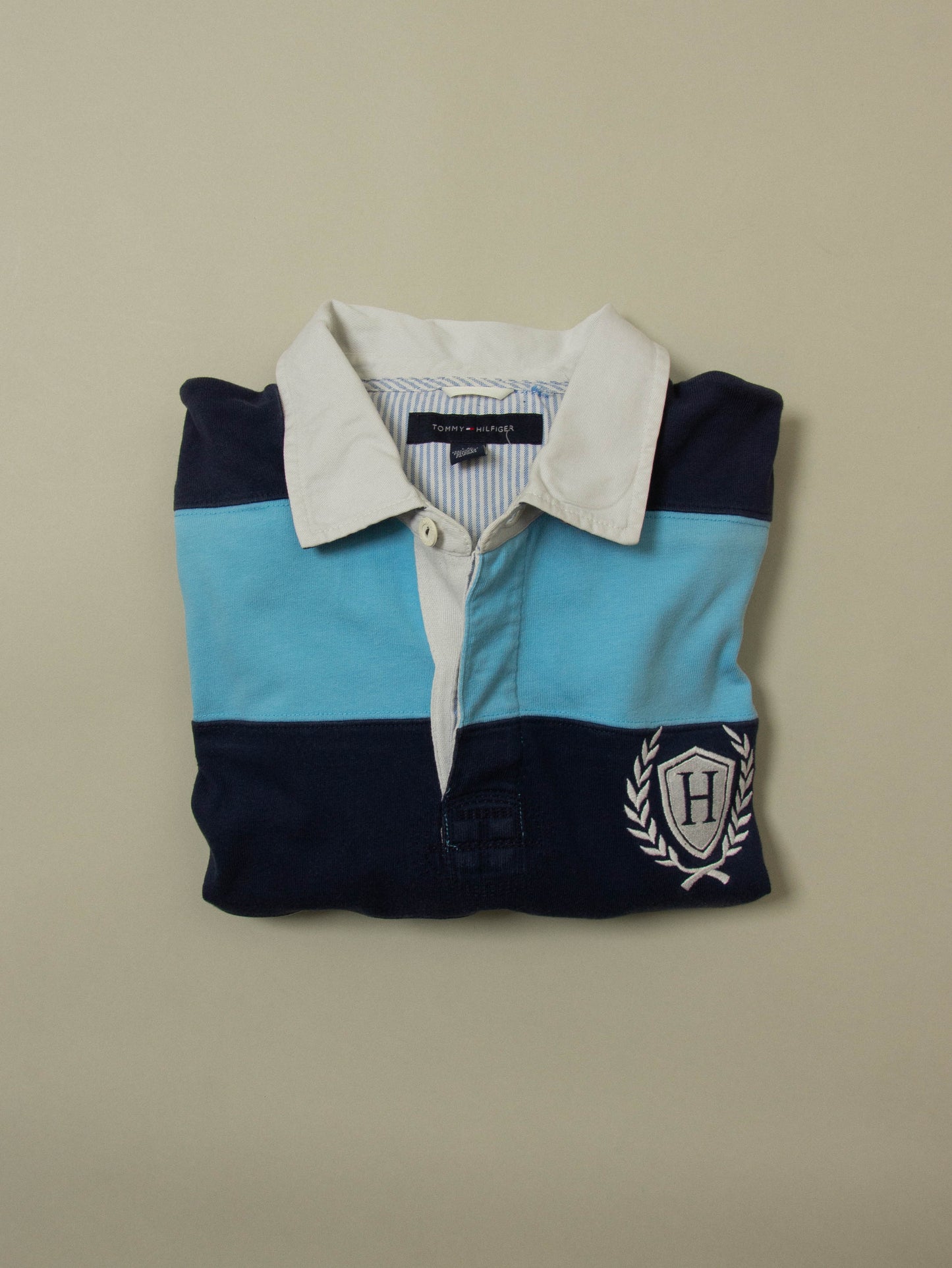 2000s Tommy Hilfiger Rugby Shirt (L)